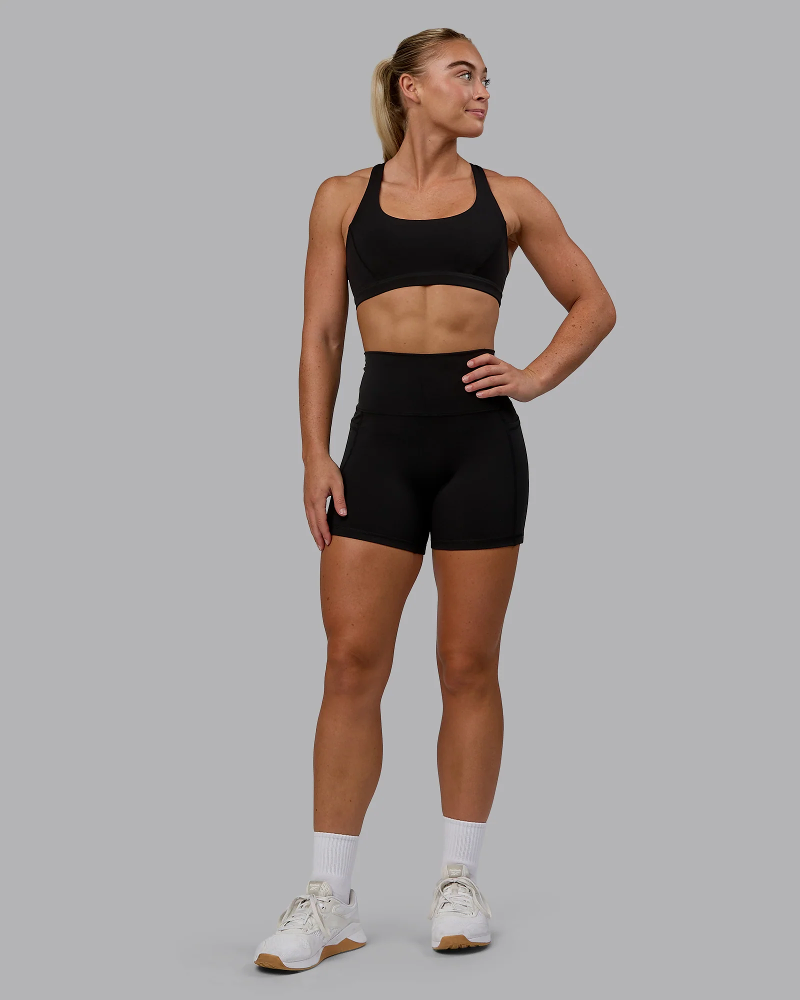 Precision Sports Bra - Black - Image 5