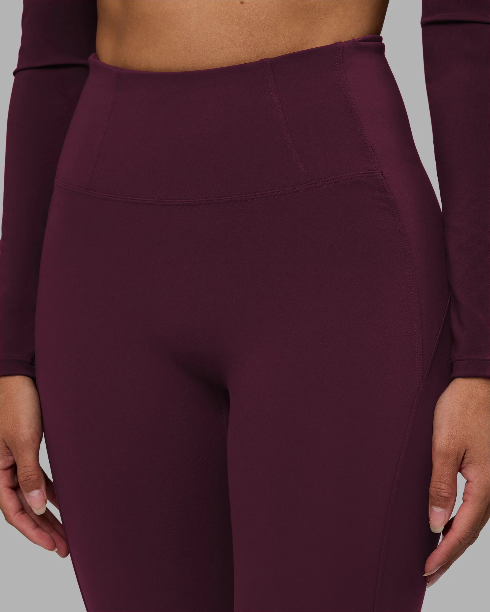 Progression Ultra High-Rise Full Length Legging - Cherry Lacquer - Image 6