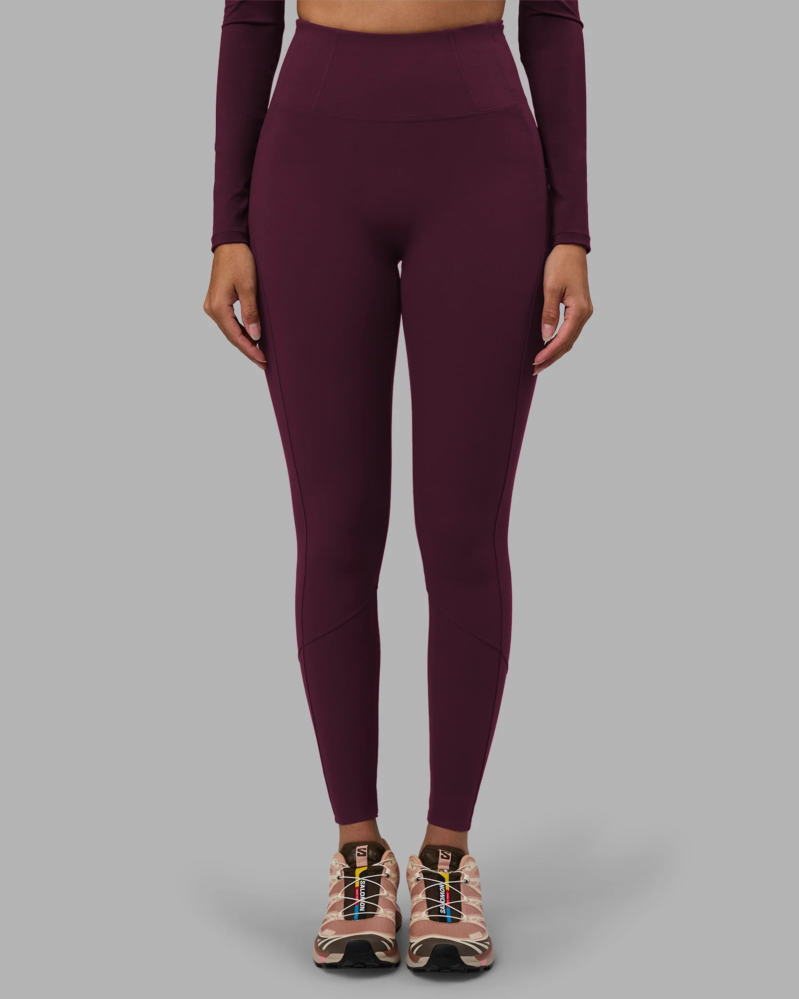 Progression Ultra High-Rise Full Length Legging - Cherry Lacquer - Image 7