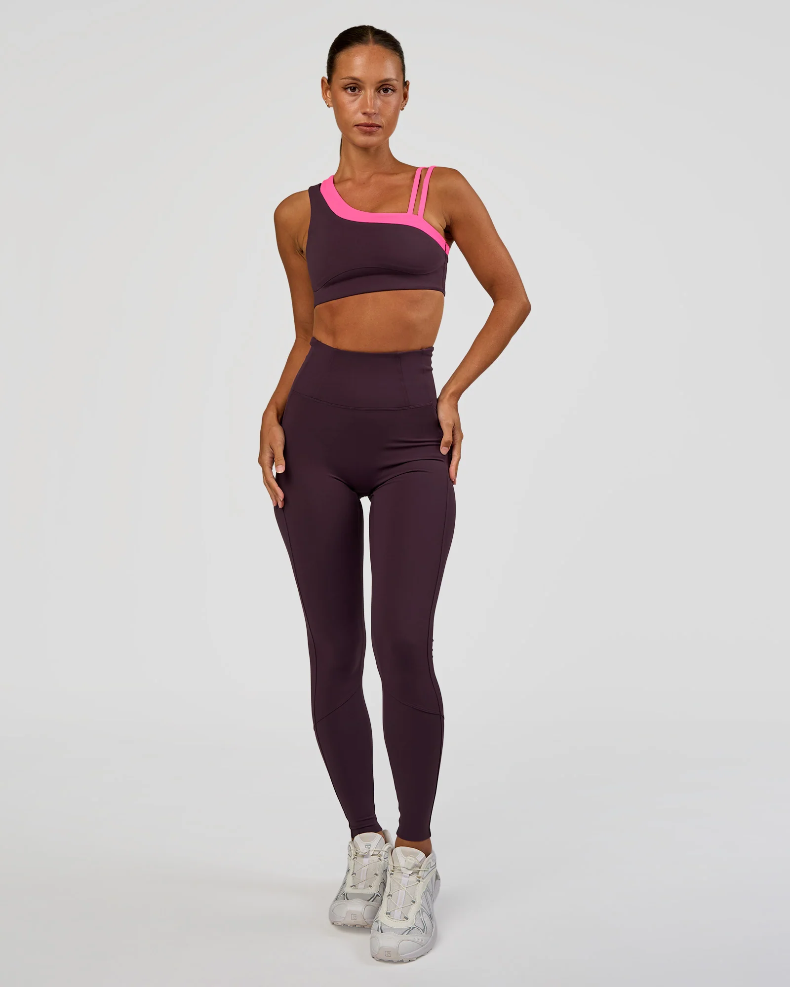 Progression Ultra High-Rise Full Length Legging - Midnight Plum - Image 2