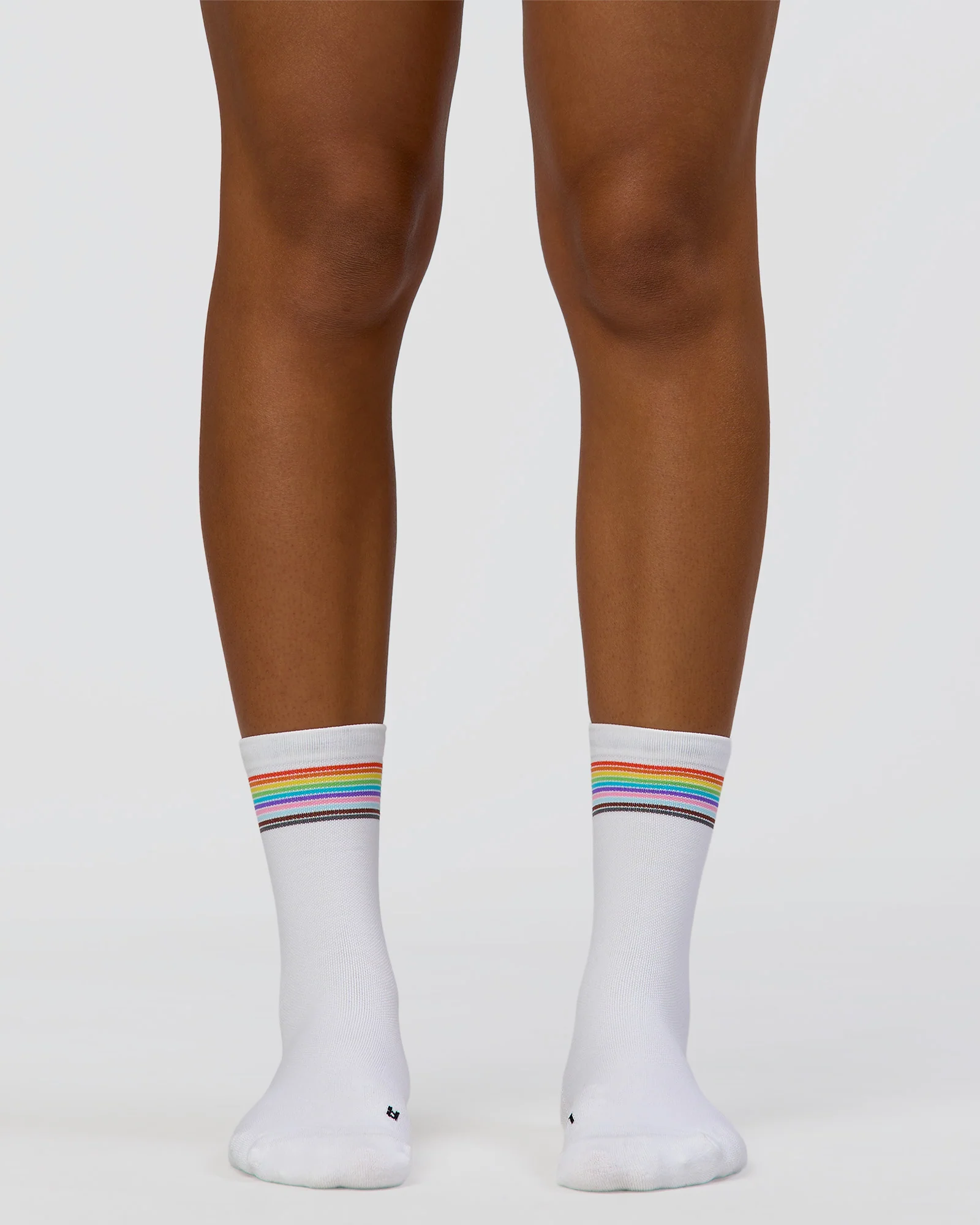 Proud Performance Crew Socks 2.0 - White-Multi - Image 3