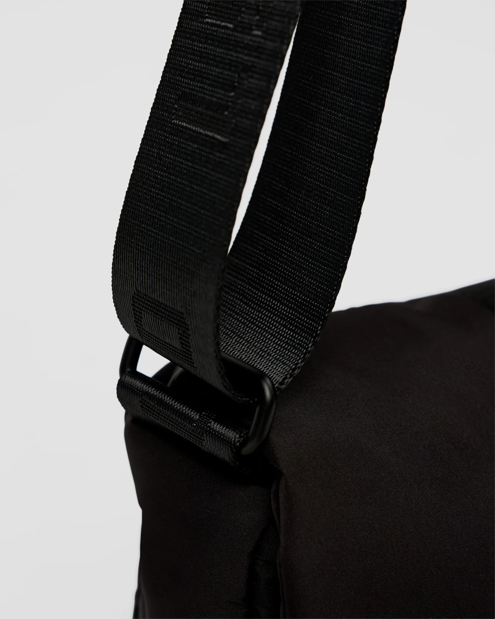 Puffer Crossbody Bag - Black - Image 5