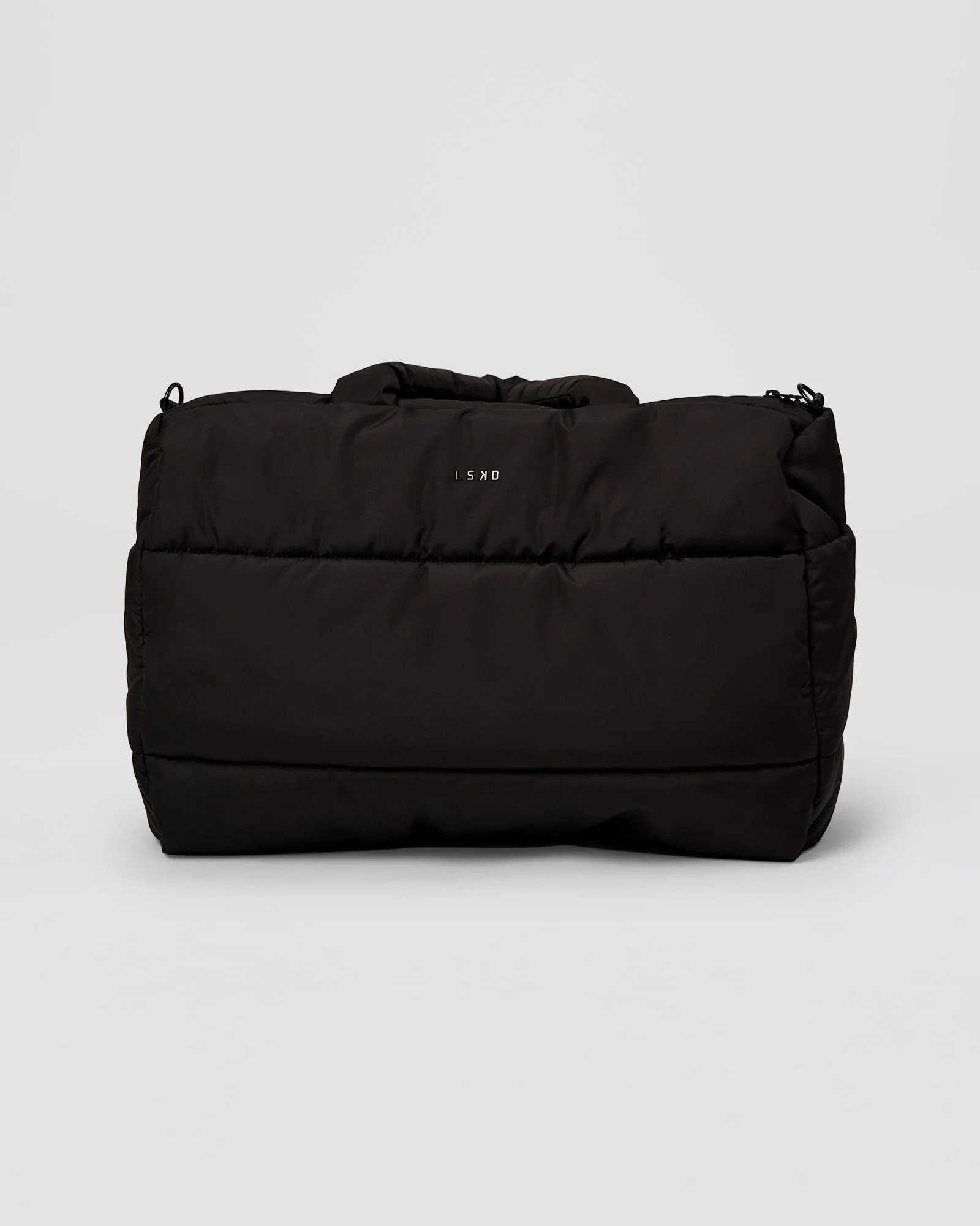 Puffer Duffle Bag - Black - Image 8