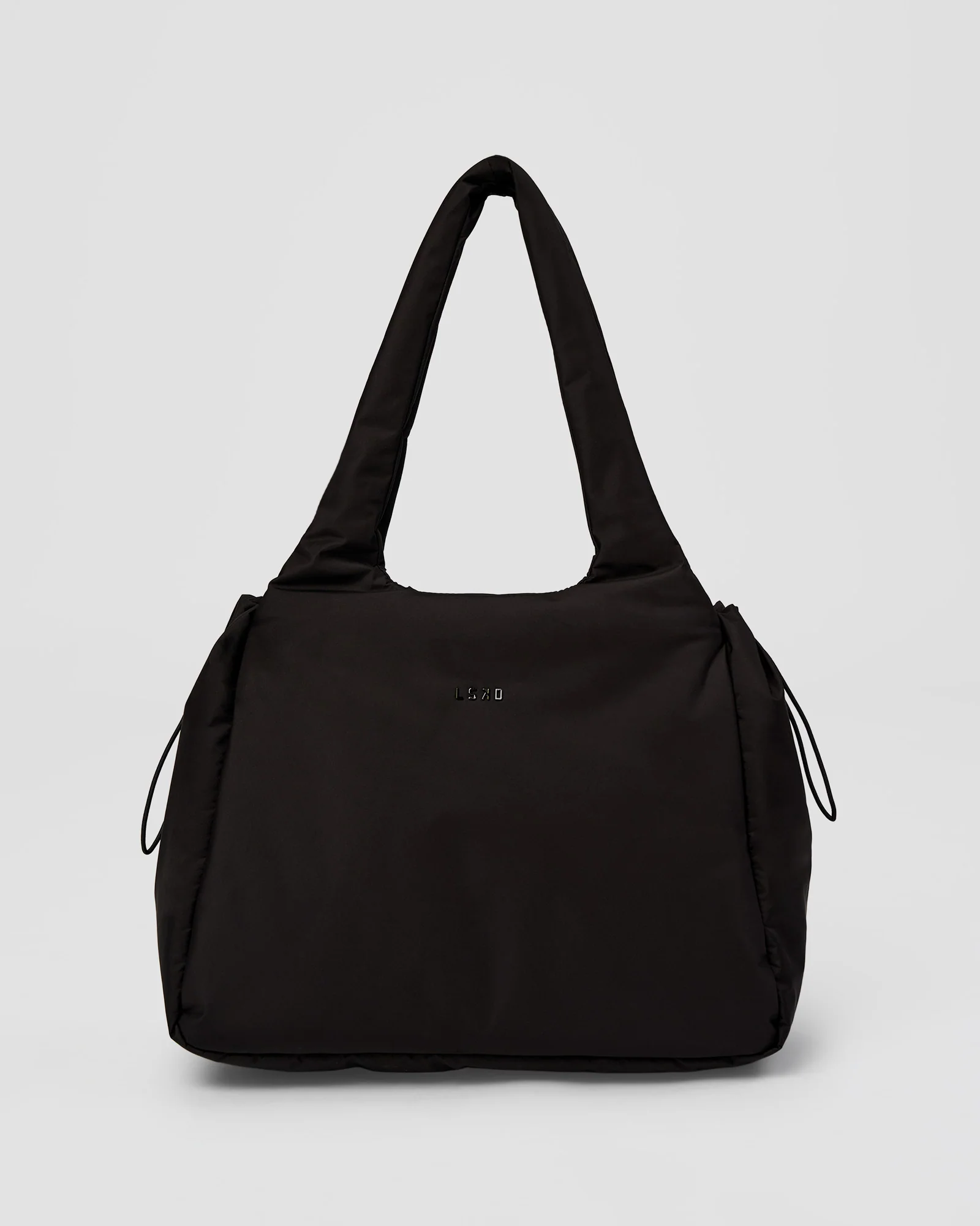 Puffer Tote Bag - Black - Image 3