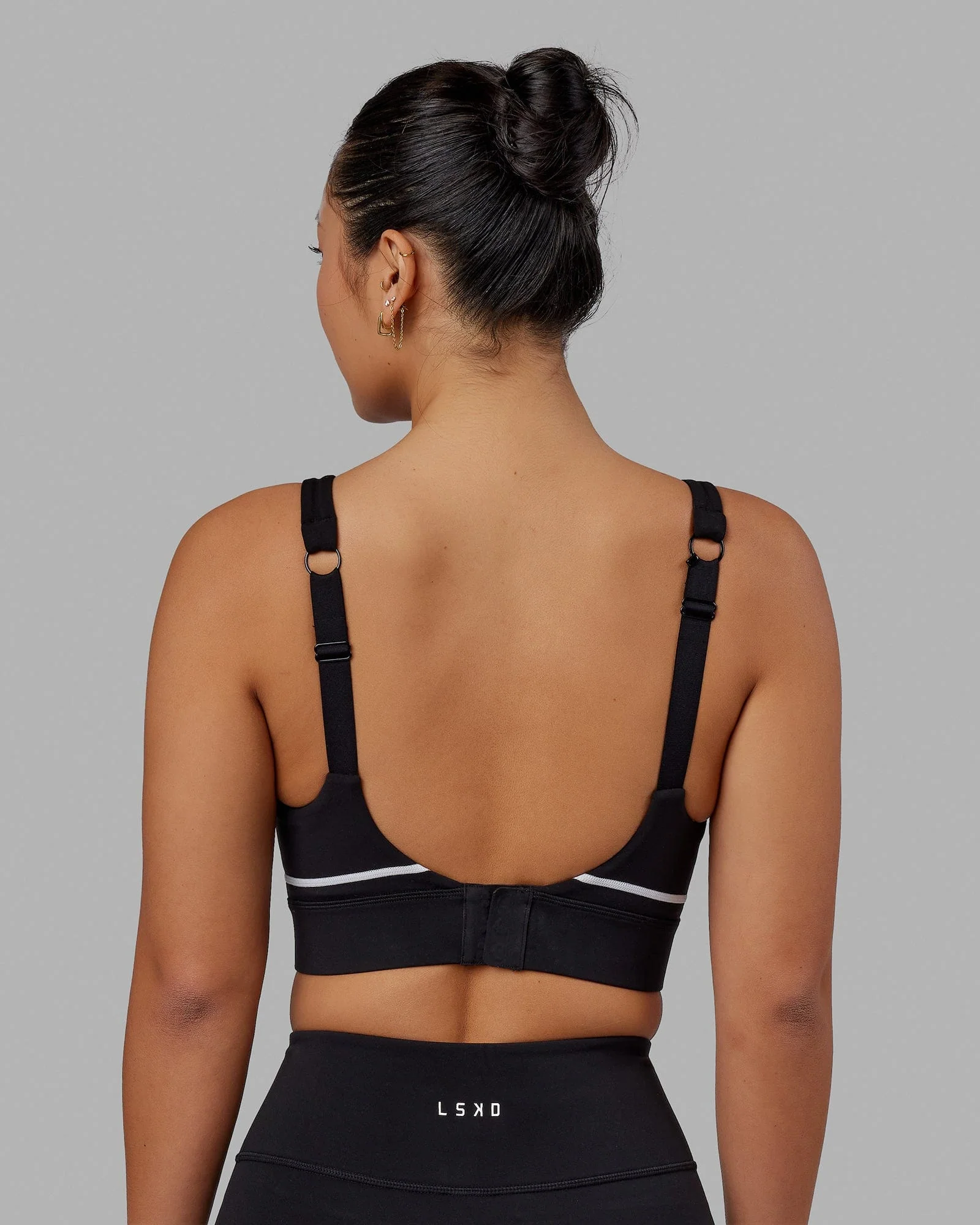 Pulse Sports Bra - Black - Image 5