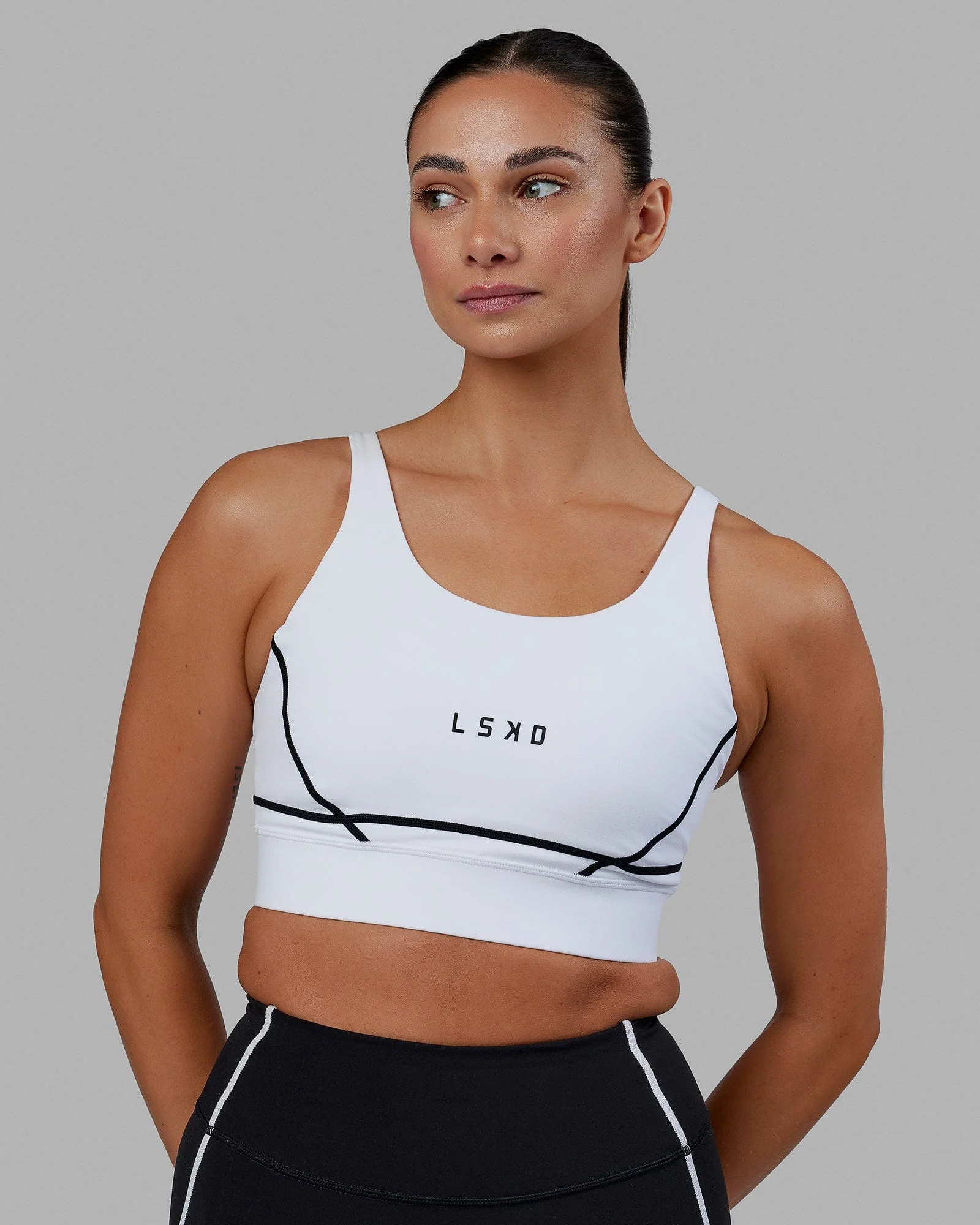 Pulse Sports Bra - White - Image 3