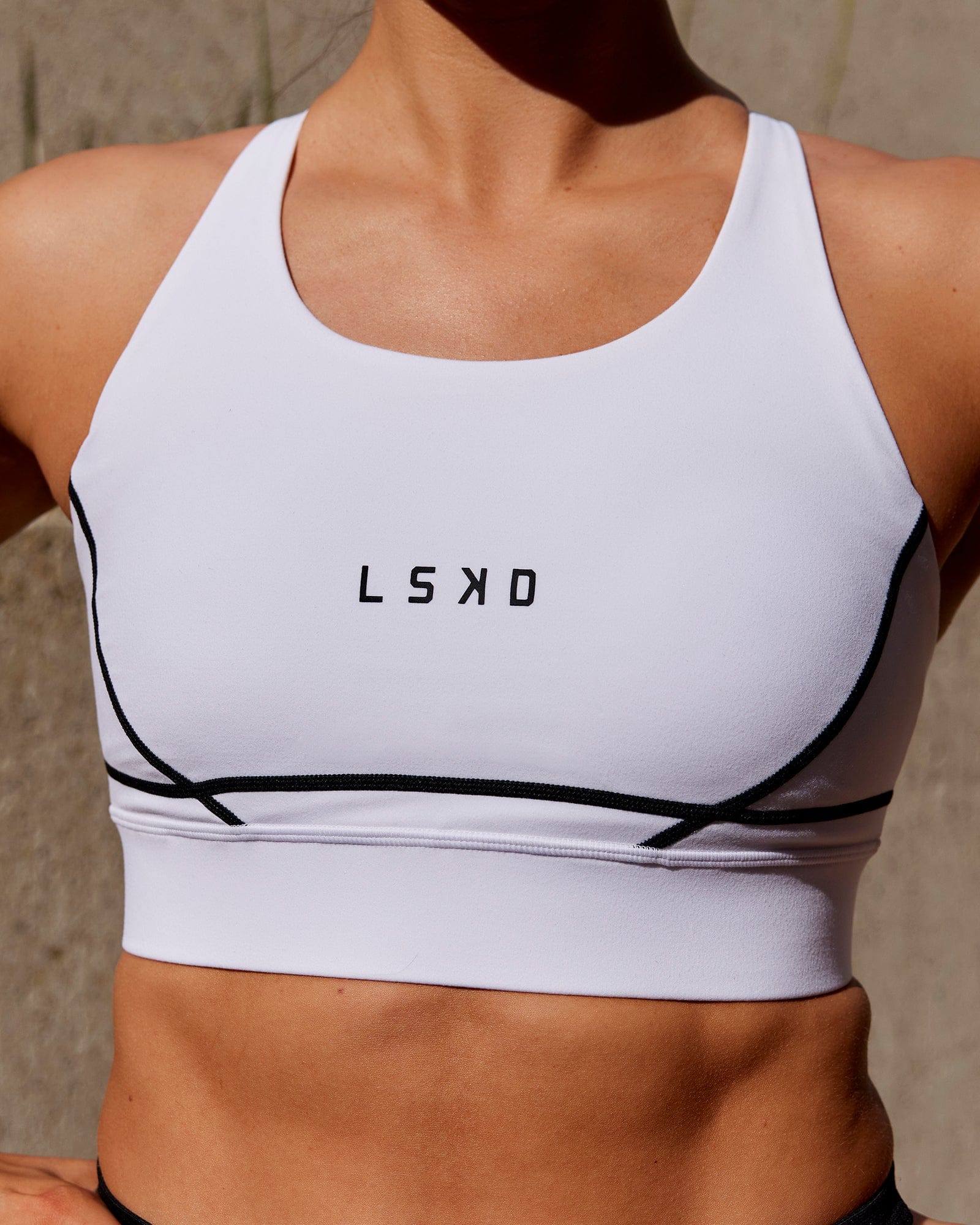 Pulse Sports Bra - White - Image 6