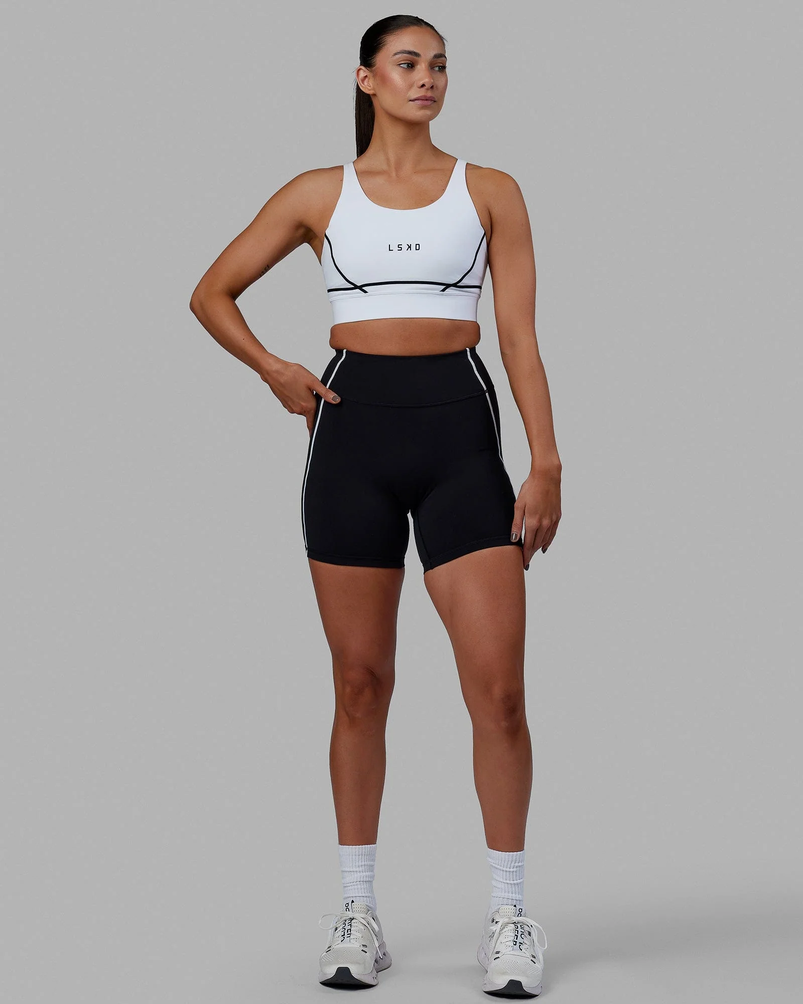 Pulse Sports Bra - White - Image 7