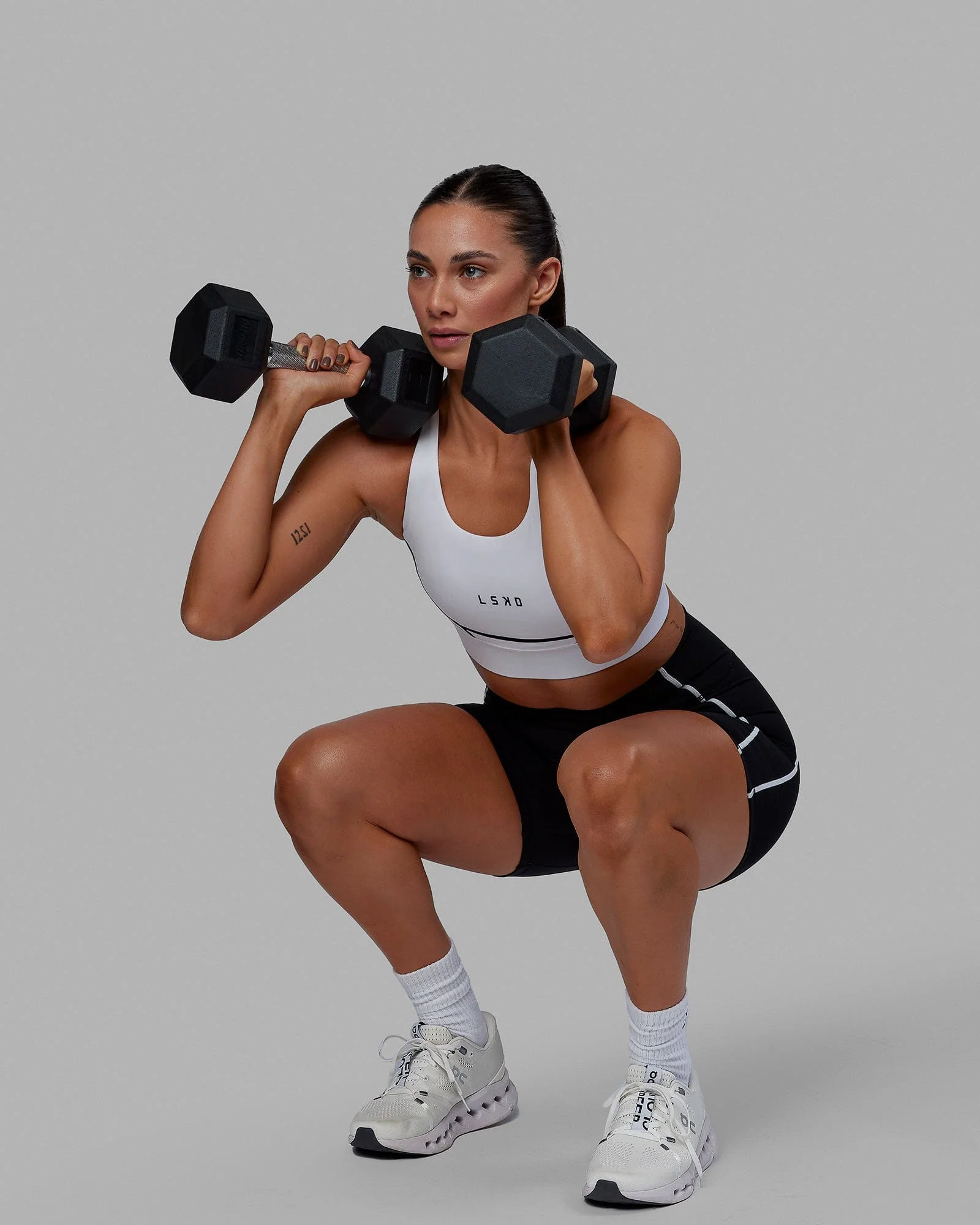 Pulse Sports Bra - White - Image 8