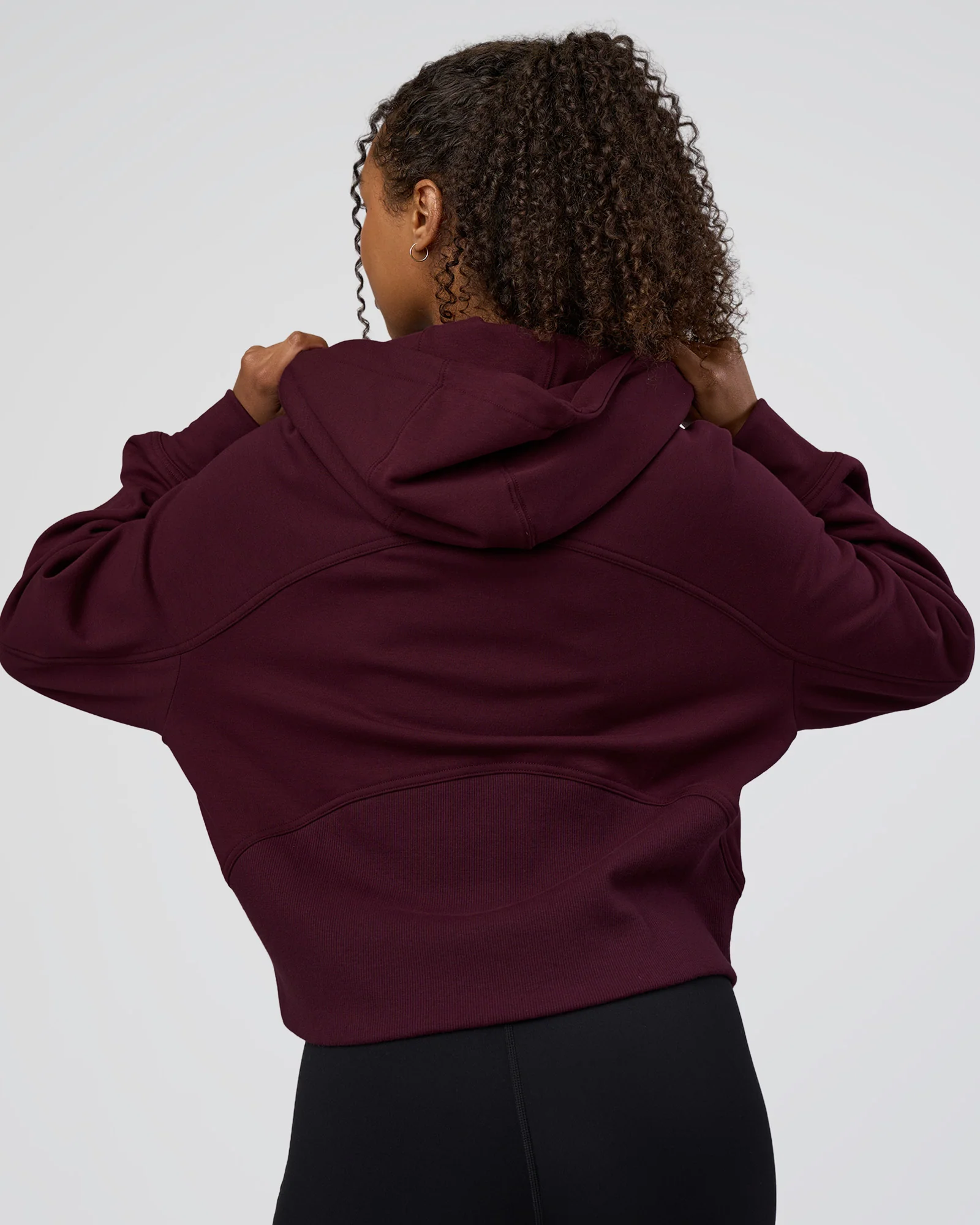 Pursue Mid-Weight Hoodie - Cherry Lacquer - Image 3