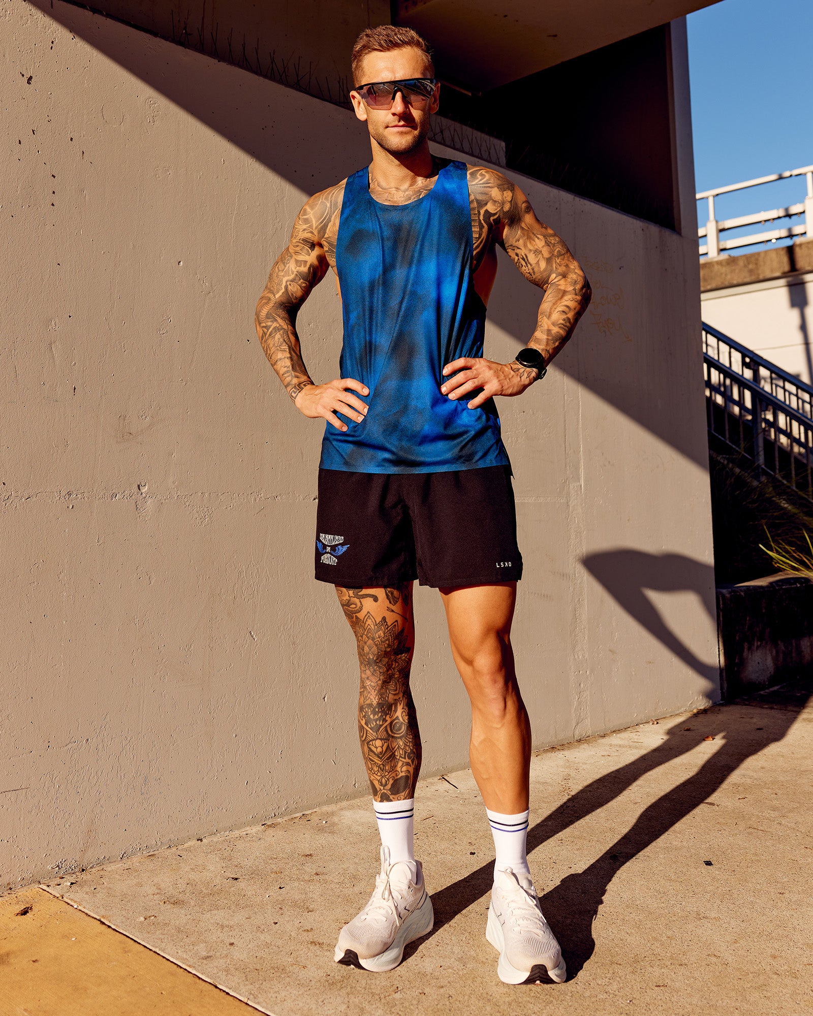 Pursuit Training Tank - Fade Print - Image 5