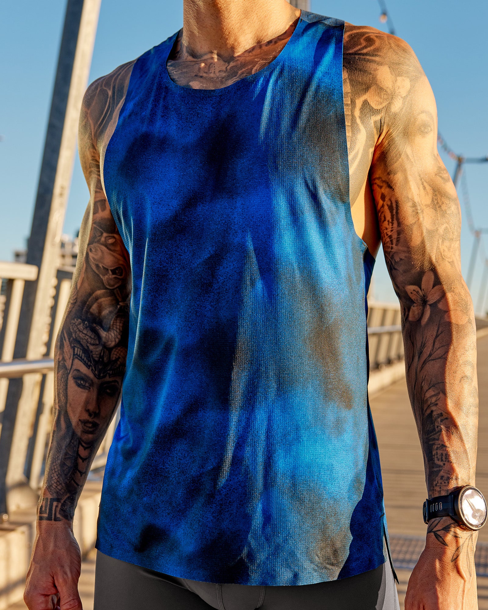 Pursuit Training Tank - Fade Print - Image 8