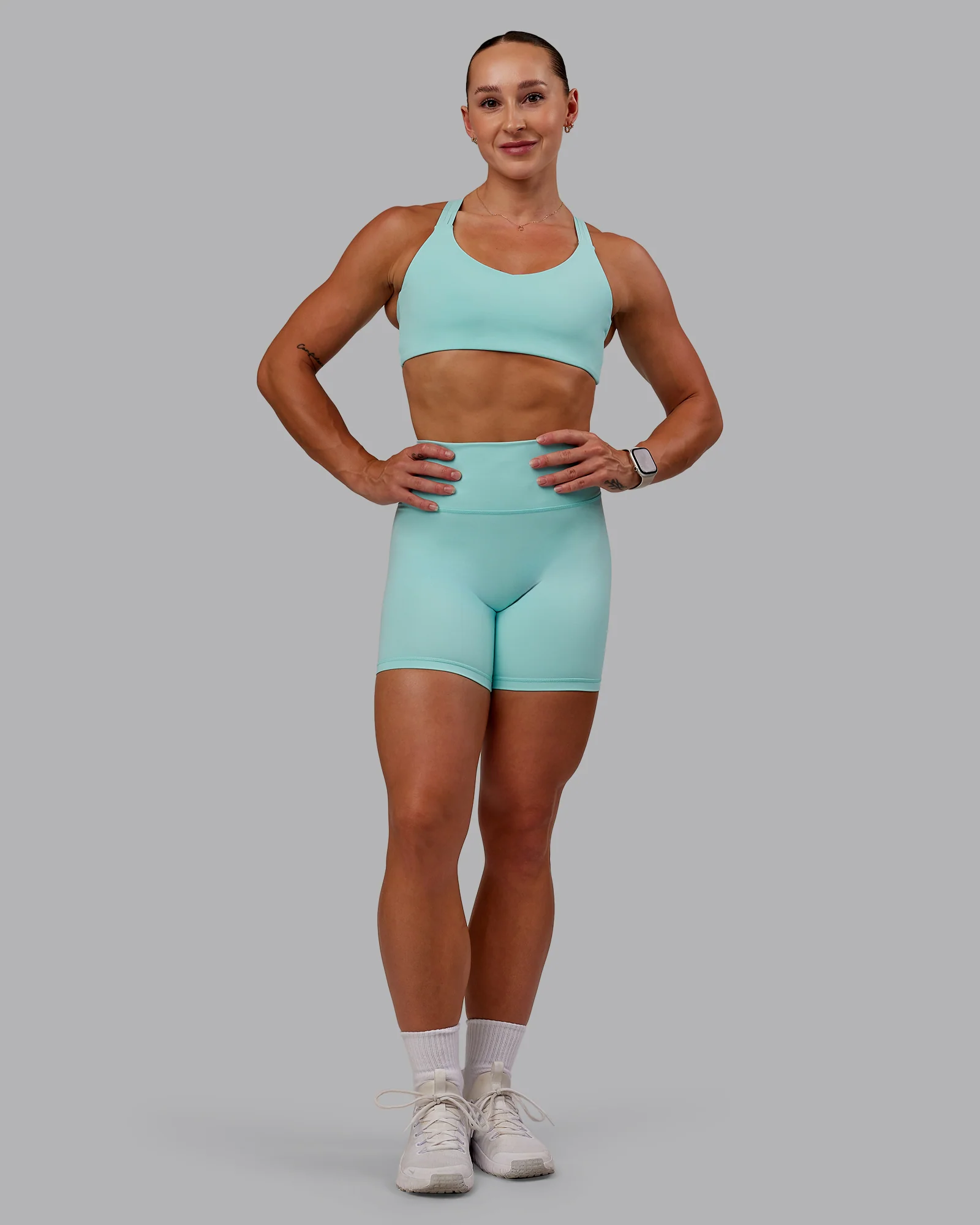 Push The Limit Sports Bra - Island Paradise - Image 7