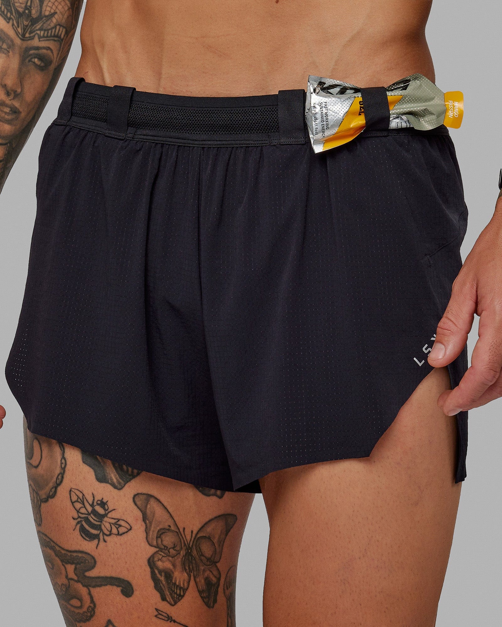 Race Day Running Short 3" - Black - Image 3