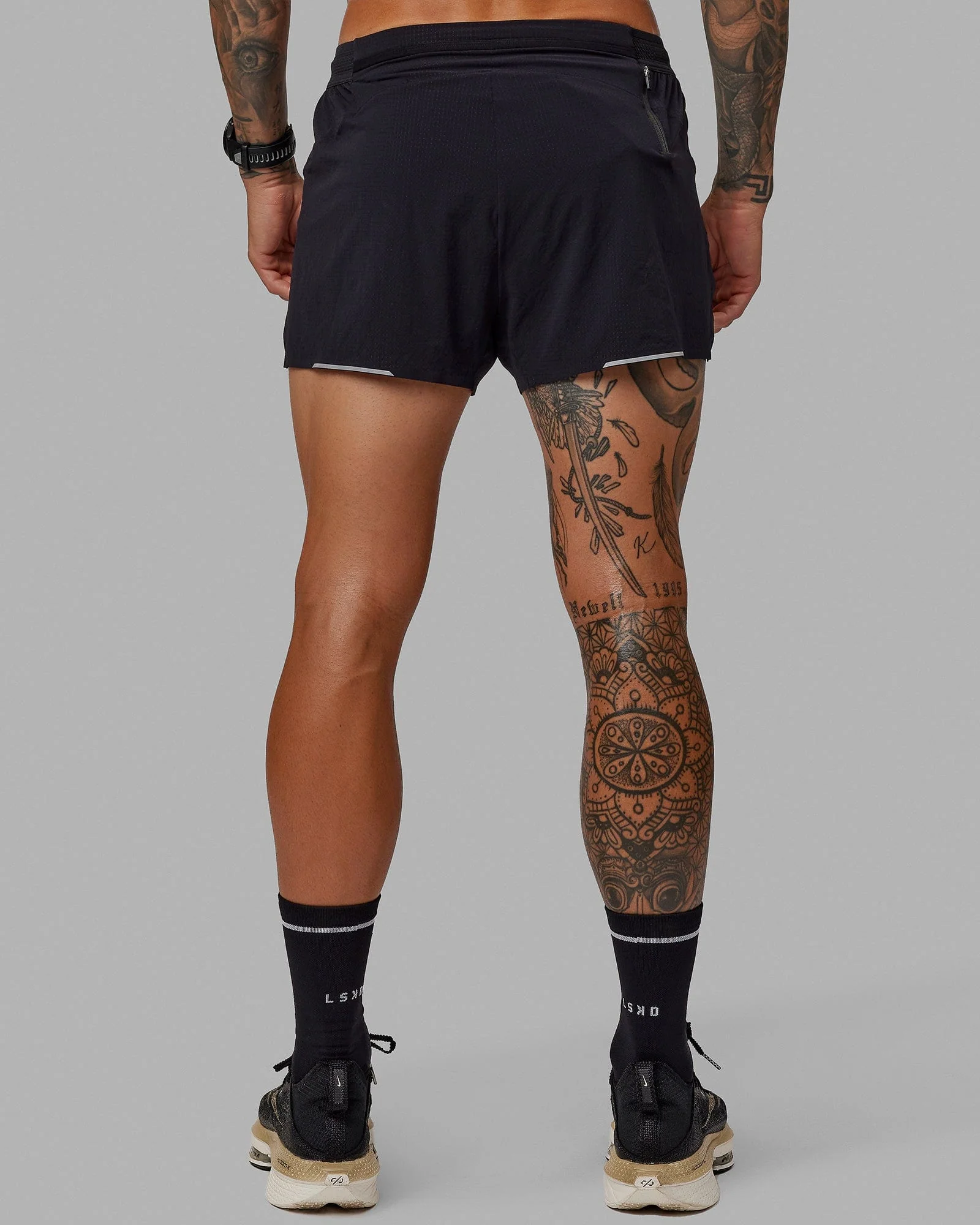 Race Day Running Short 3" - Black - Image 4