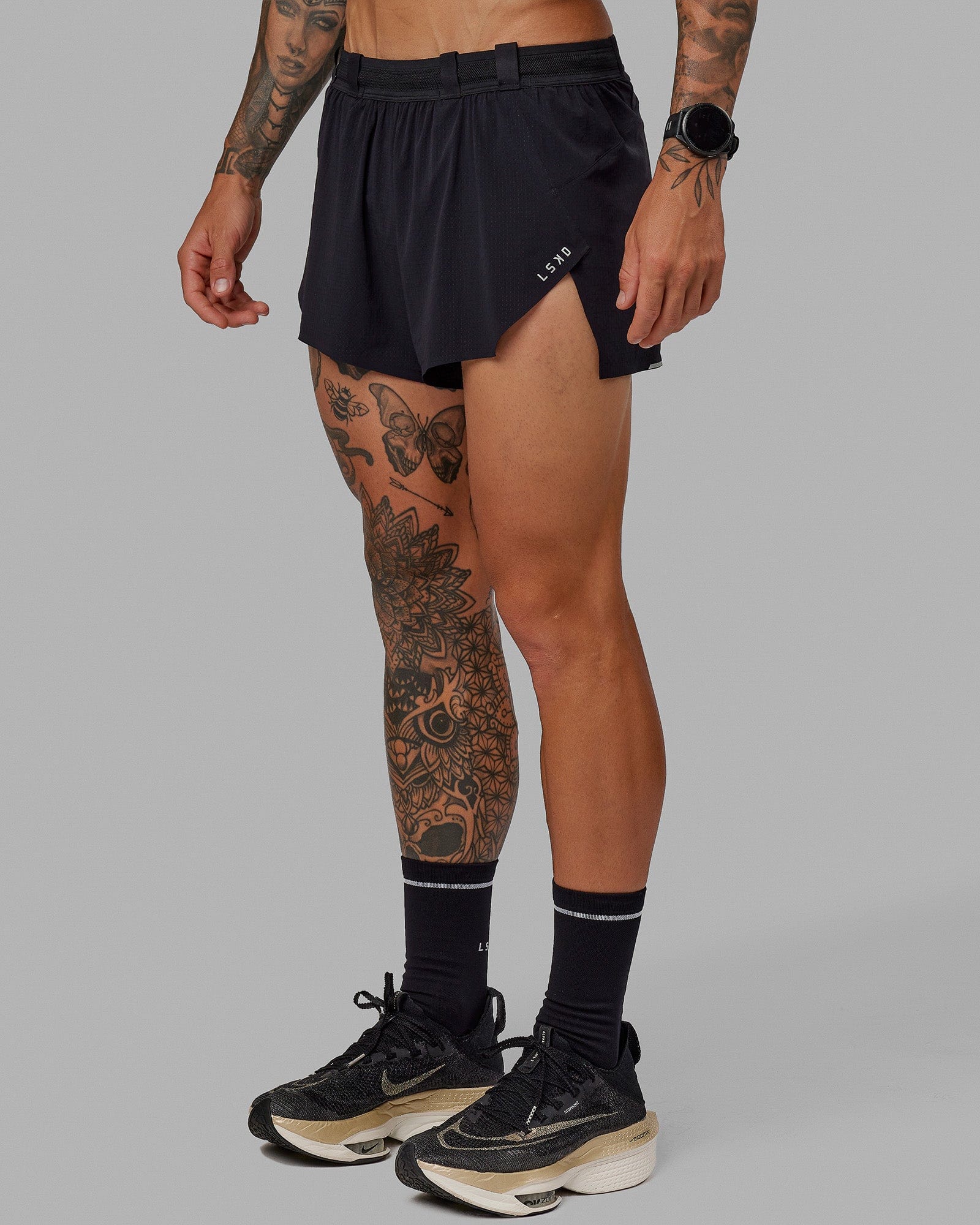 Race Day Running Short 3" - Black - Image 8