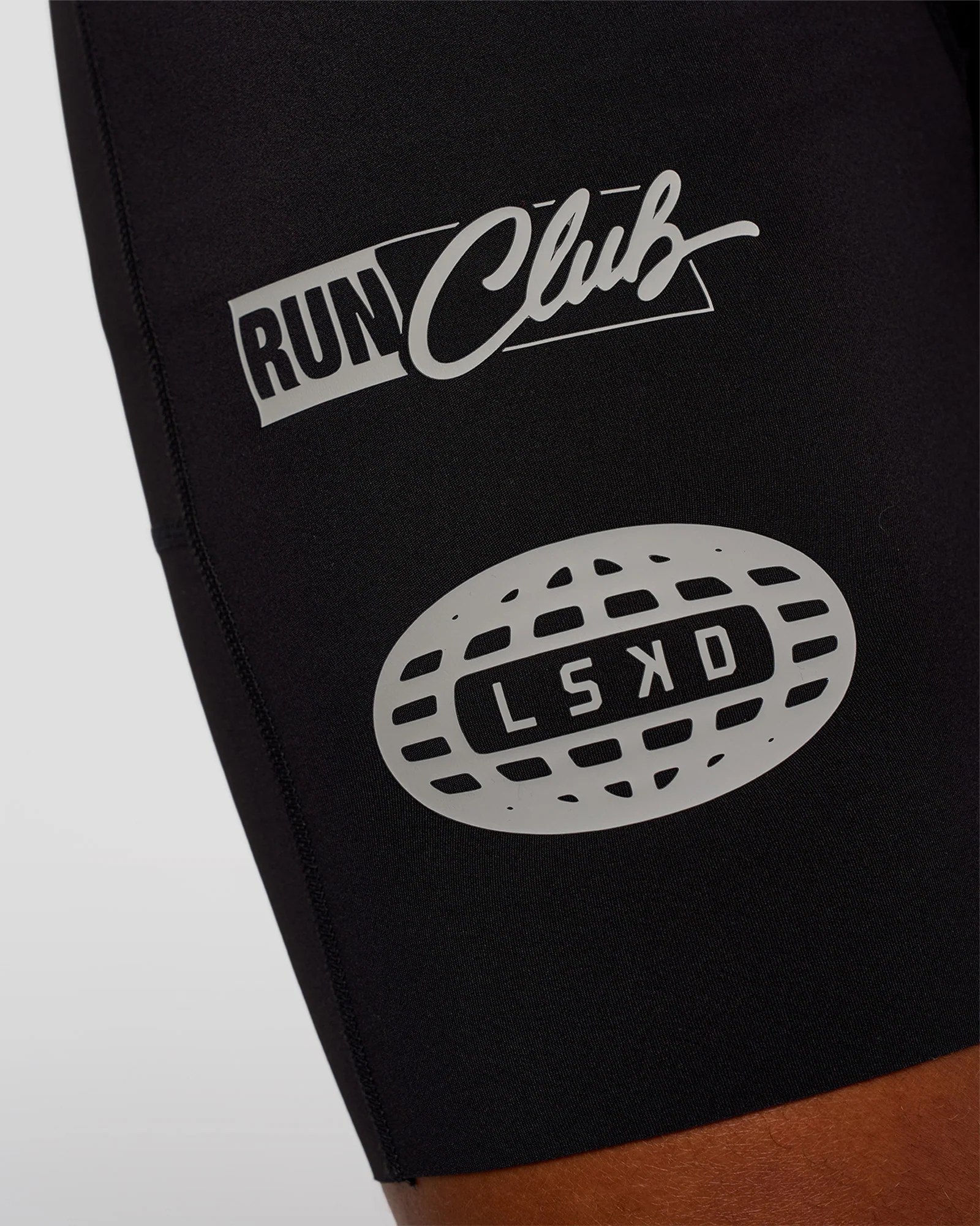 Race Day 8" Short Tight - Black-Alloy - Image 8