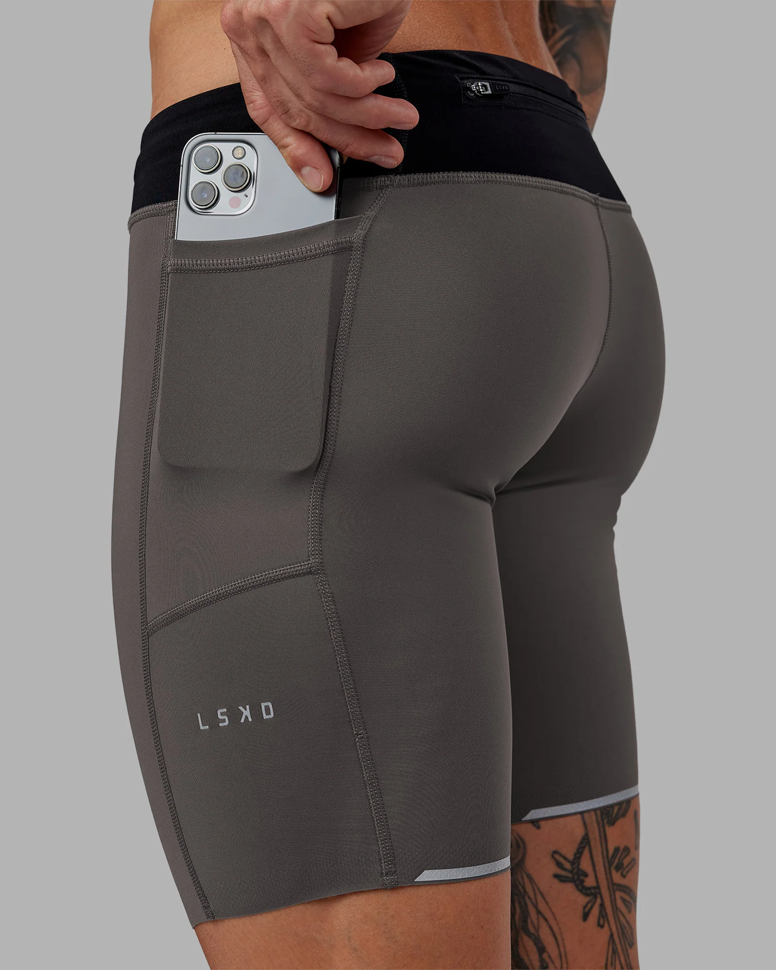 Race Day Short Tight 8" - Dark Storm - Image 10