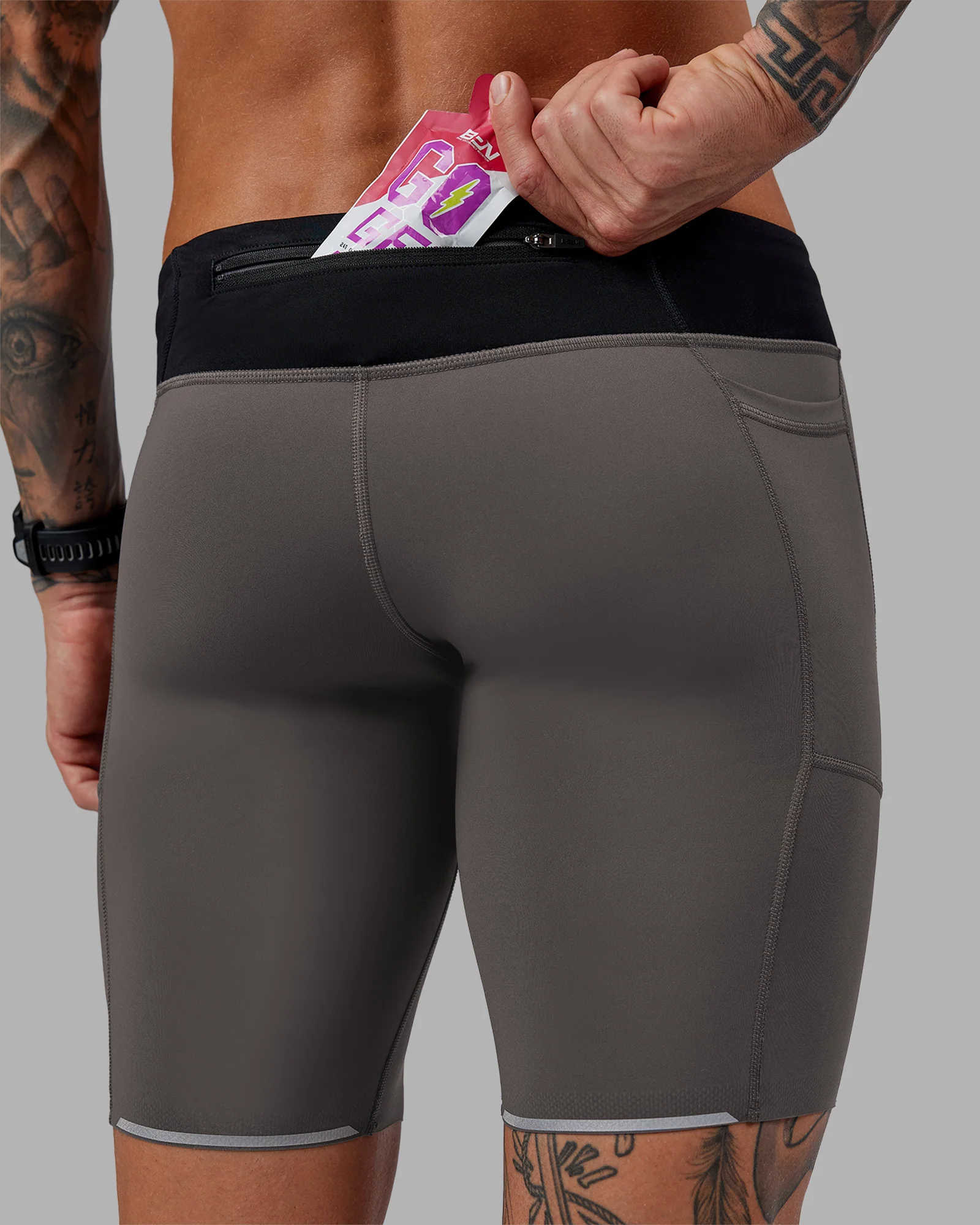 Race Day Short Tight 8" - Dark Storm - Image 7