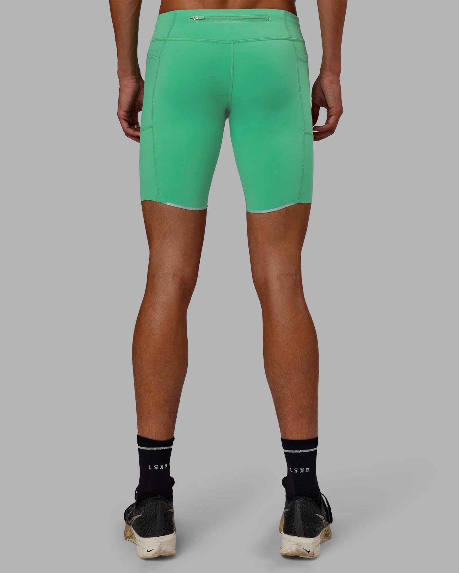 Race Day Short Tight 8" - Mystic Green - Image 4