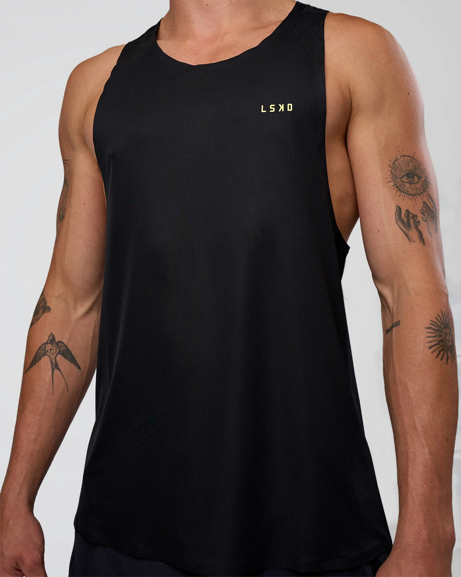 Race Day Tank - Black-Yellow Fizz - Image 5