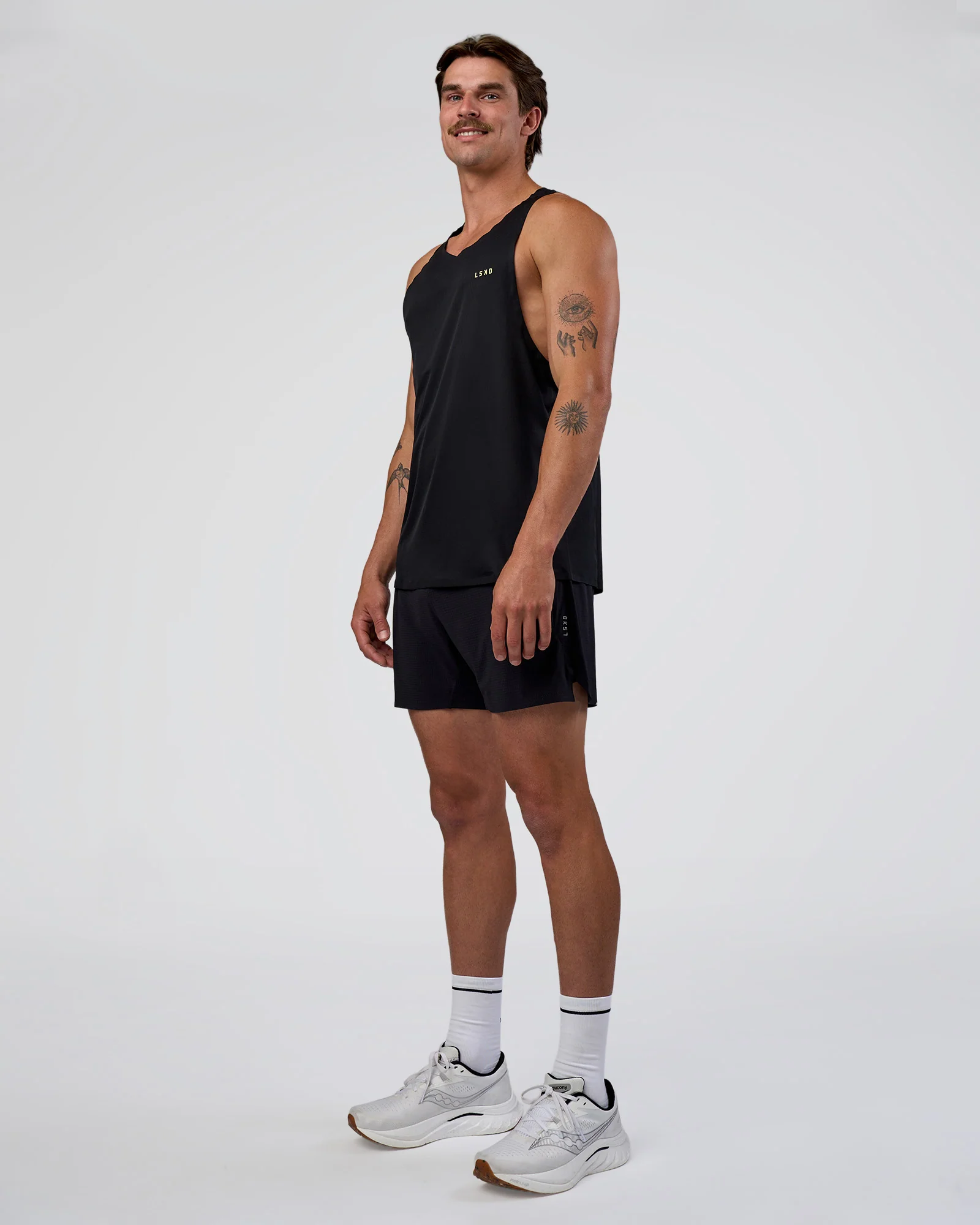 Race Day Tank - Black-Yellow Fizz - Image 6