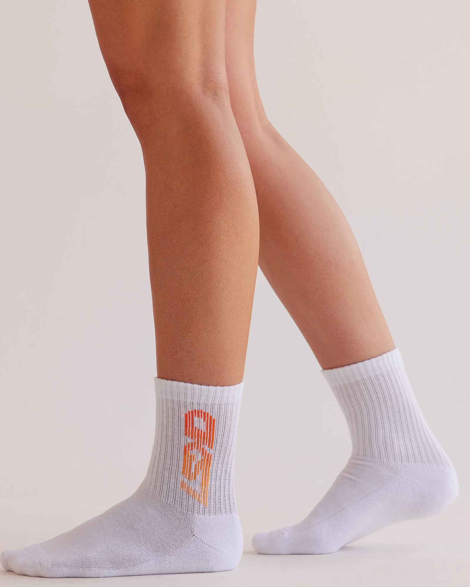 Rally Quarter Socks 3 Pack Box - White-Black-Marshmallow - Image 5