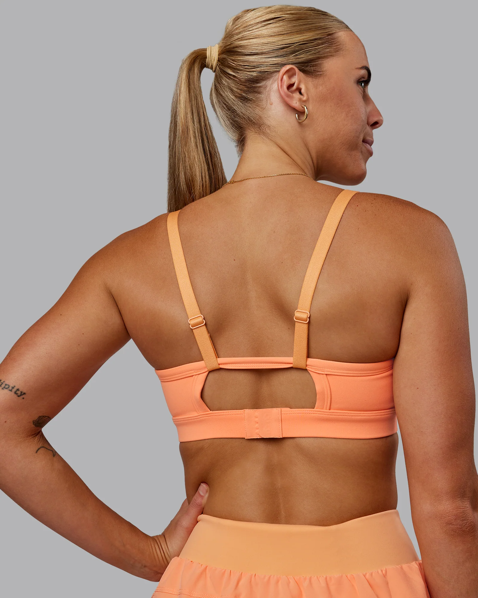 Rapid Sports Bra - Cantaloupe - Image 2