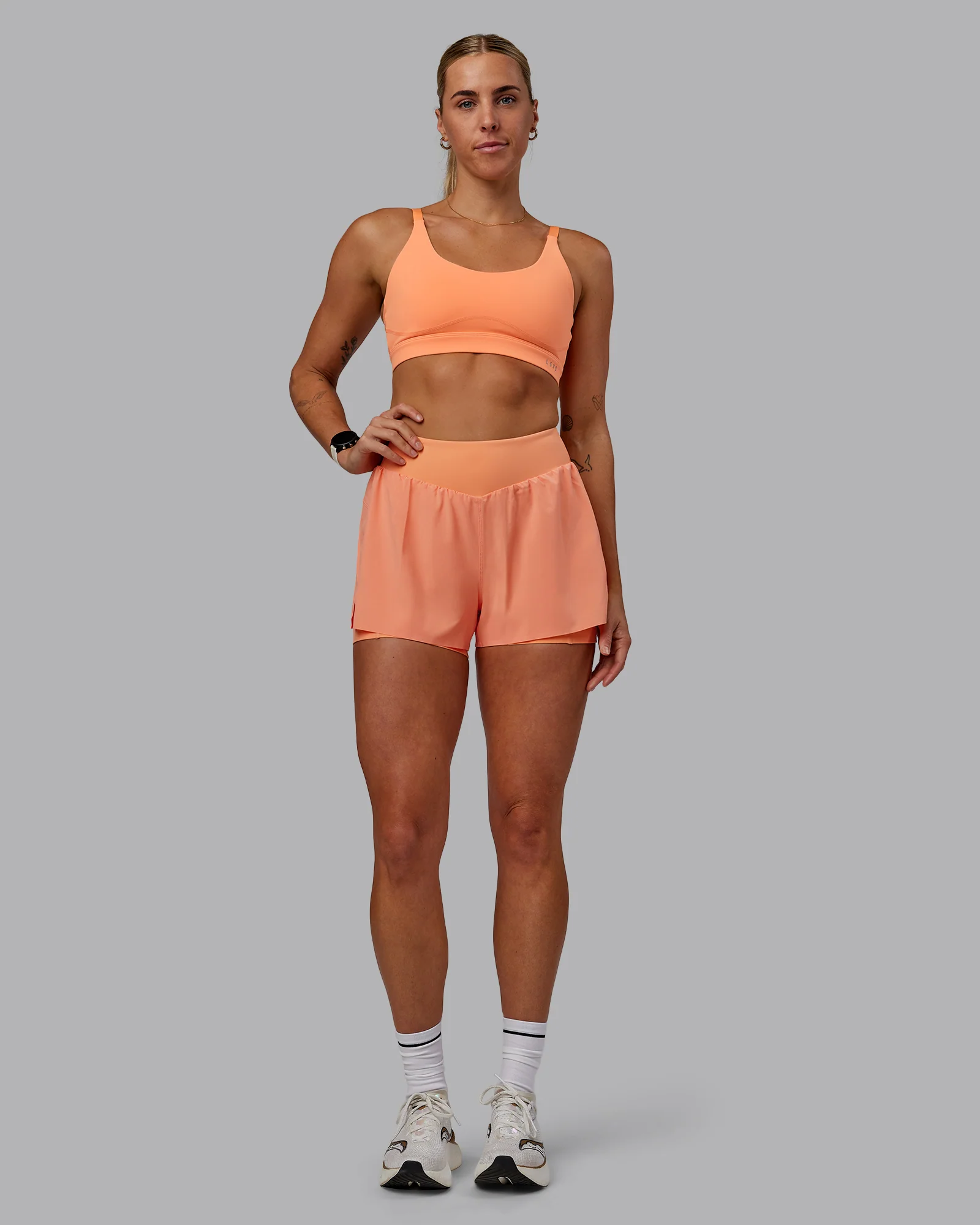 Rapid Sports Bra - Cantaloupe - Image 3