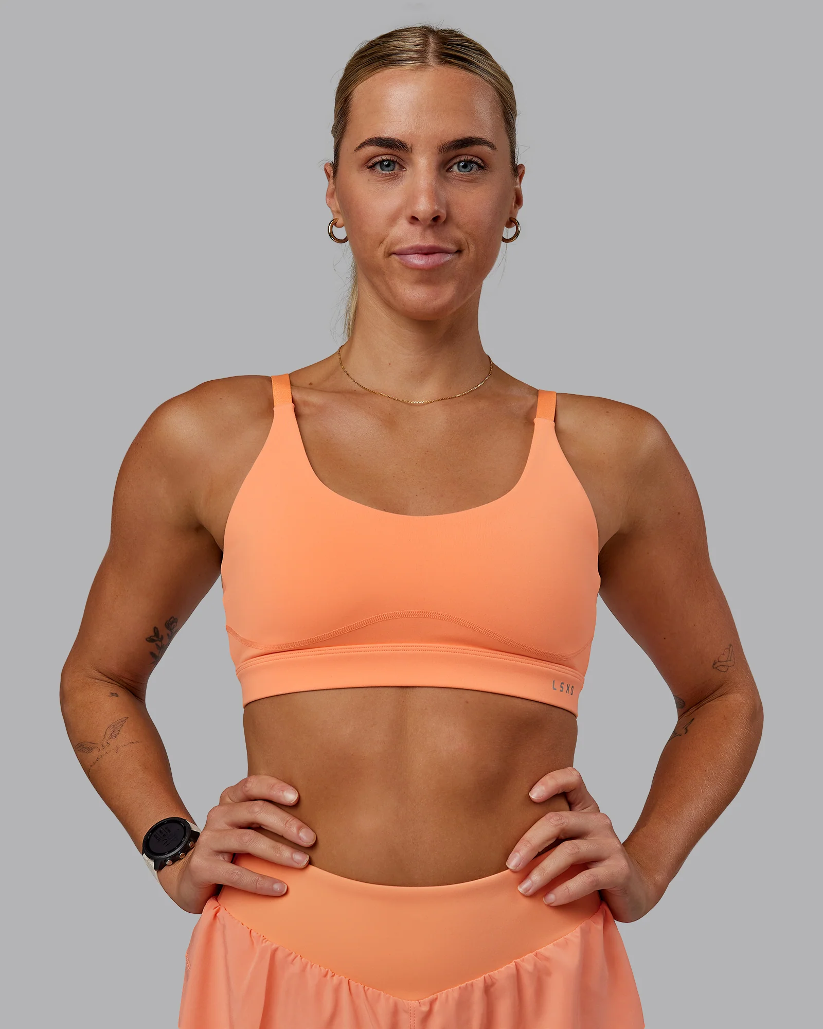 Rapid Sports Bra - Cantaloupe - Image 5
