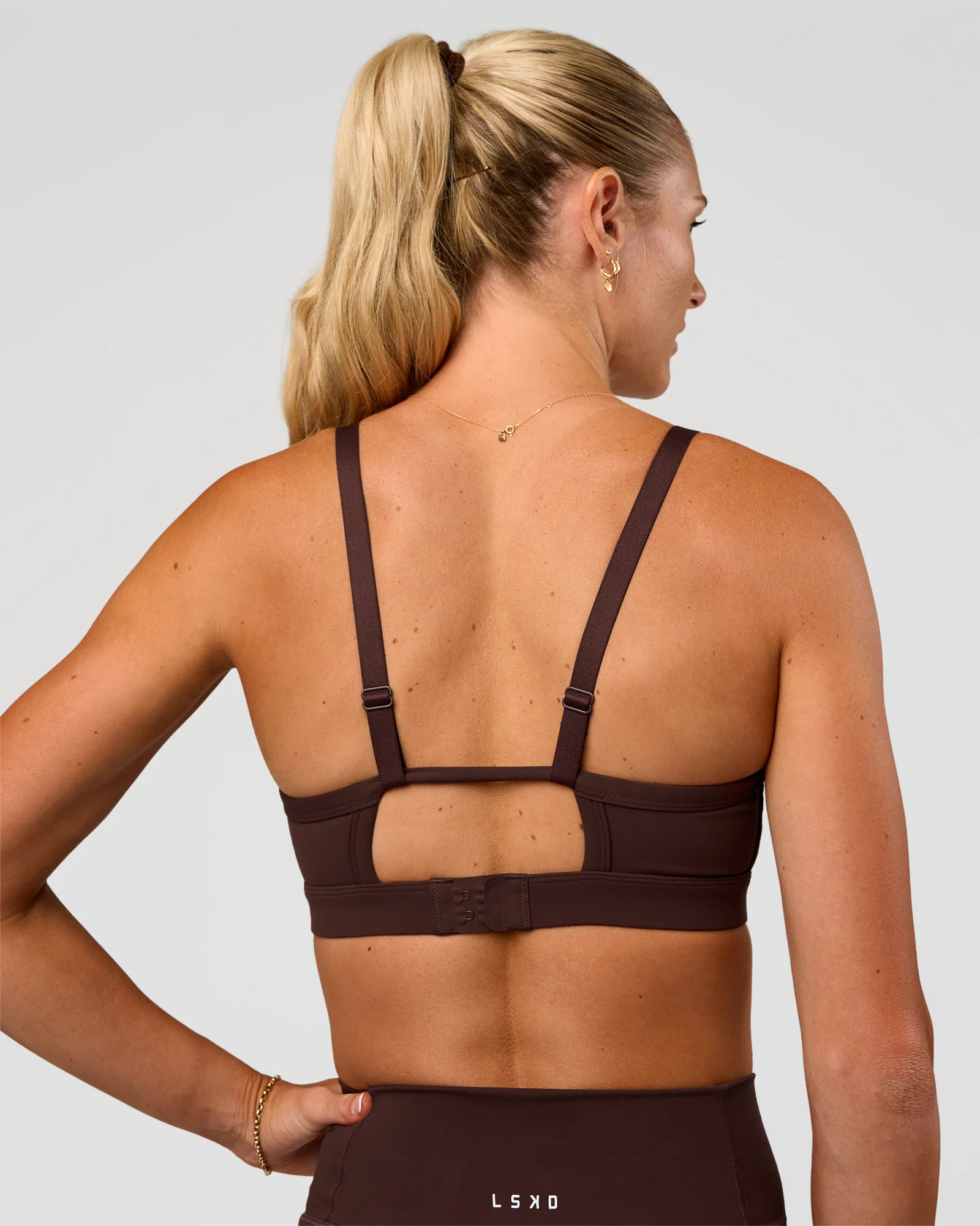 Rapid Sports Bra - Hot Chocolate - Image 2