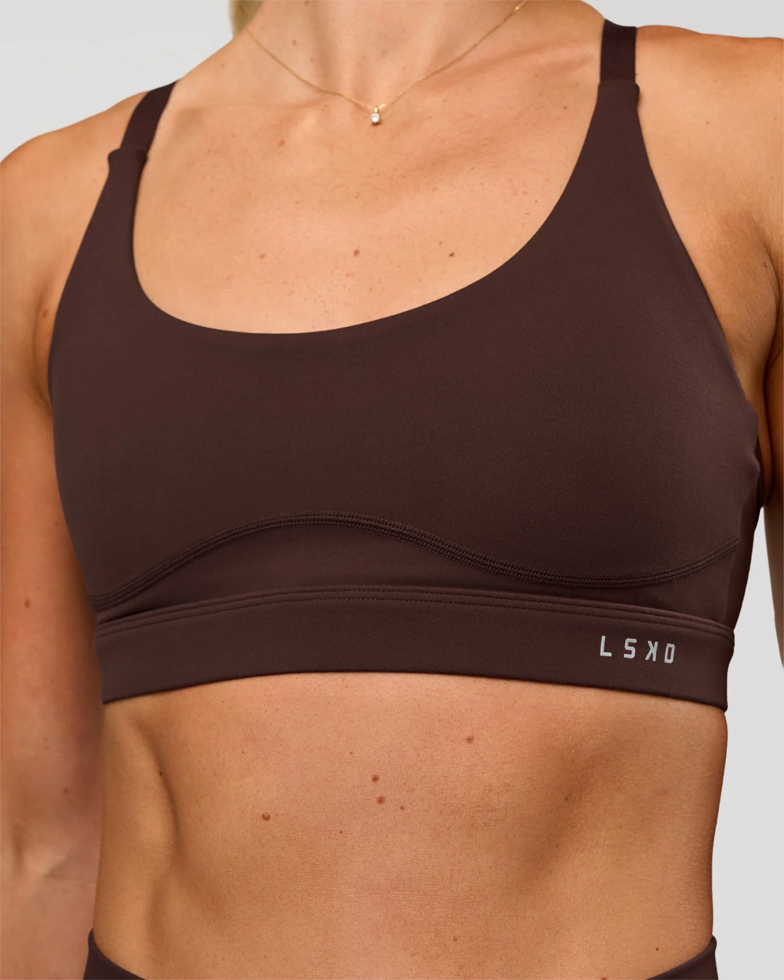 Rapid Sports Bra - Hot Chocolate - Image 4