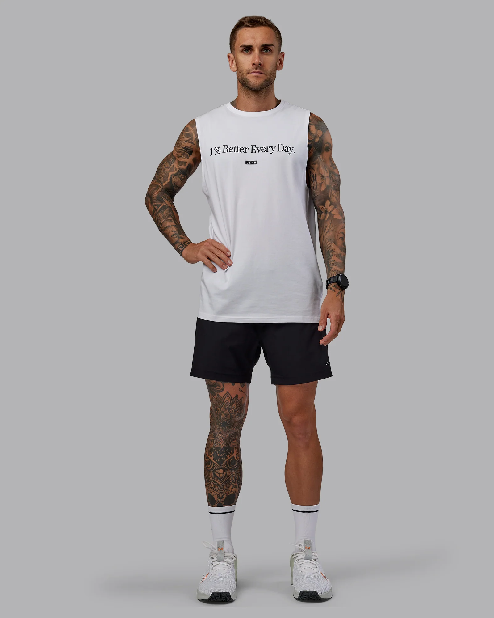 Rep Lined Performance Short 5" - Black - Image 7