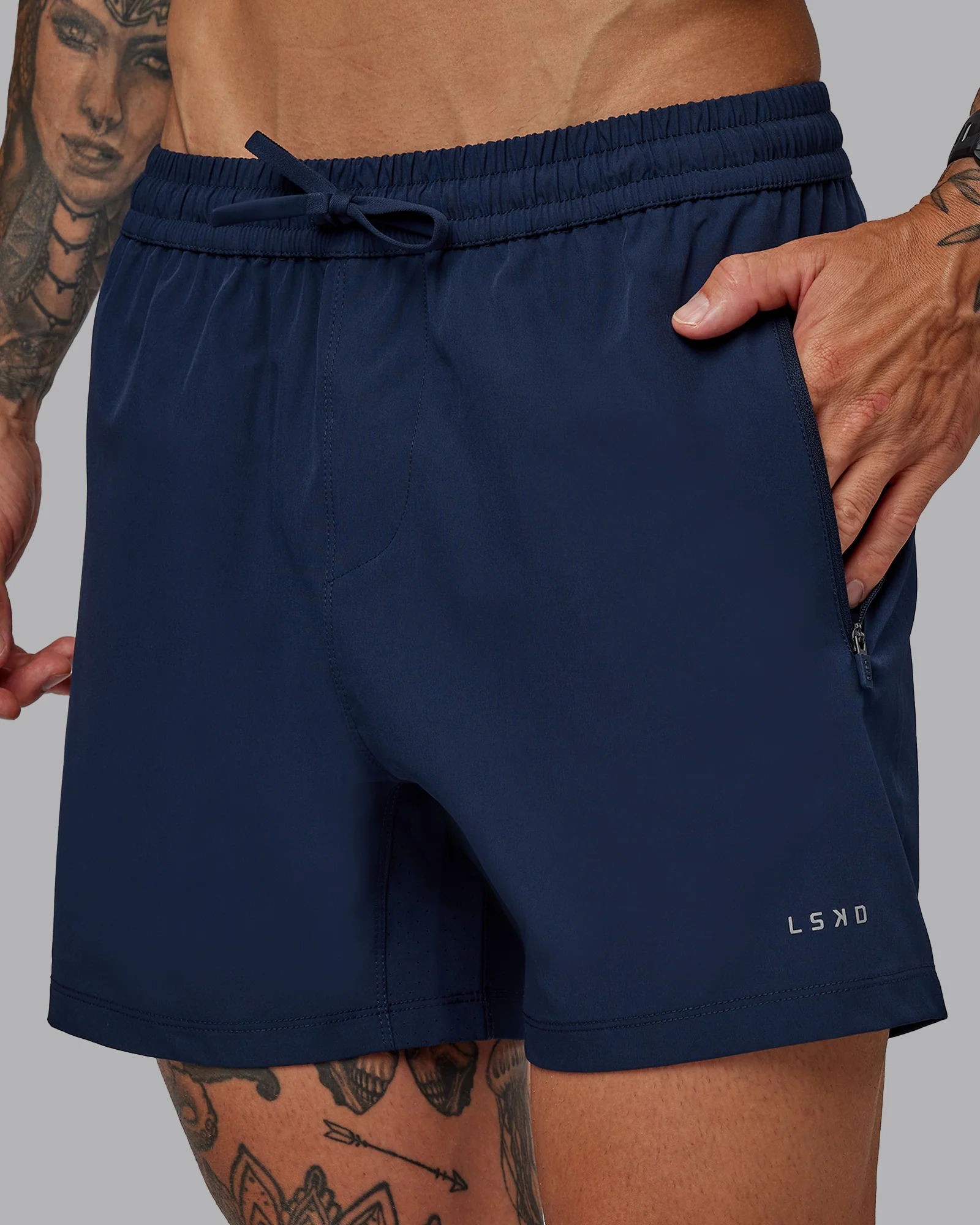 Rep 5" Performance Short - Future Navy - Image 3