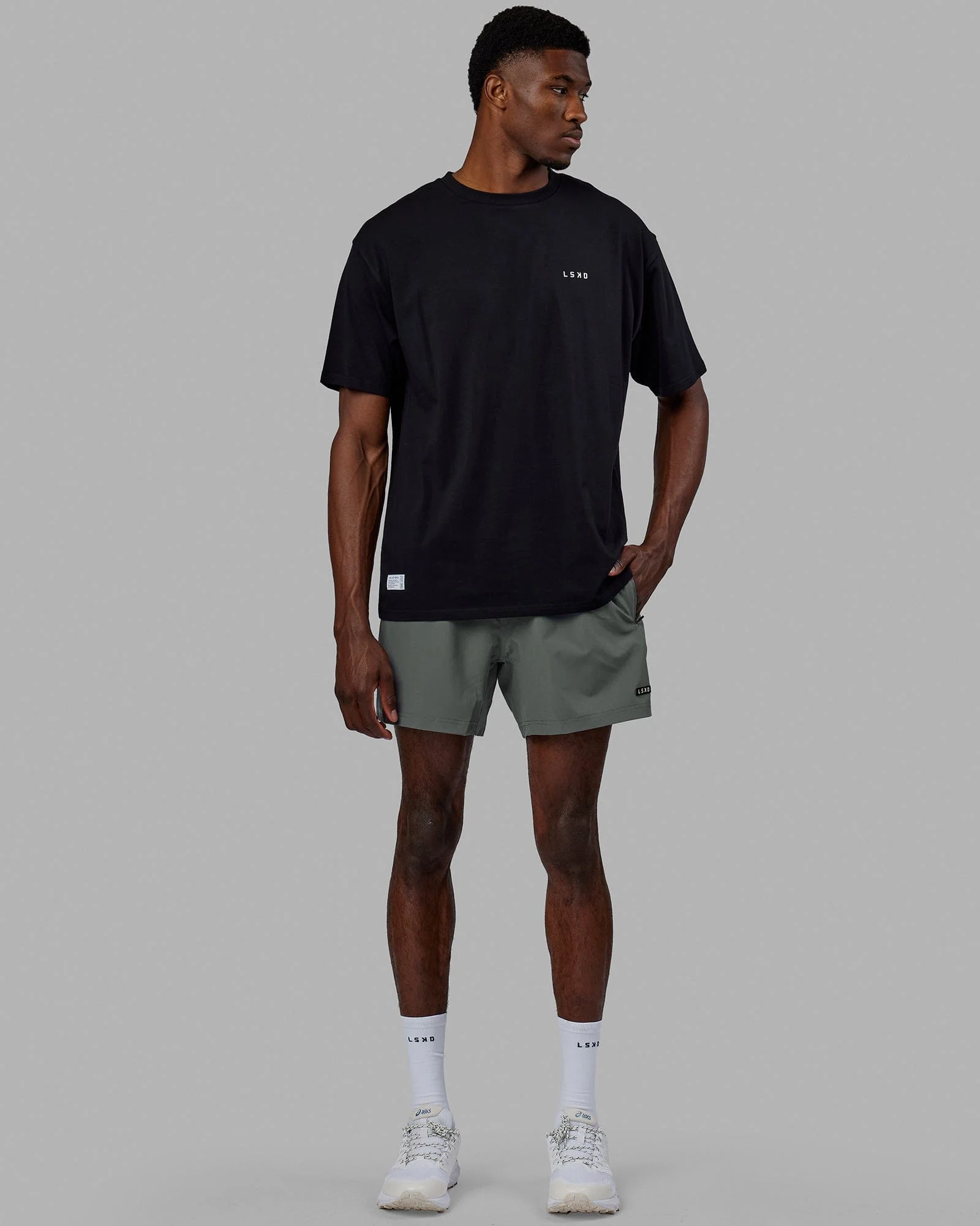 Rep 5" Performance Short - Graphite - Image 5
