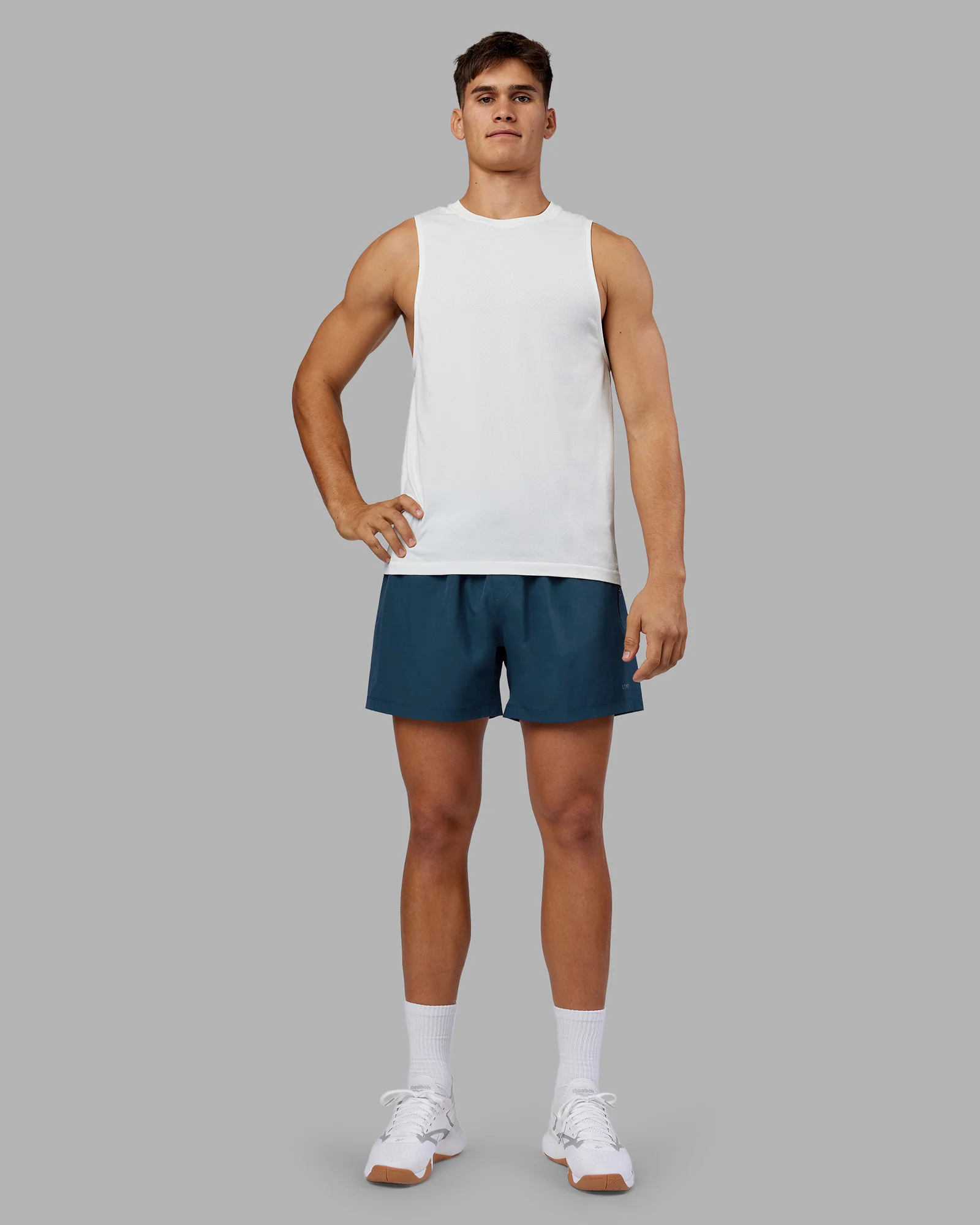 Rep 5" Performance Short - Indigo - Image 5