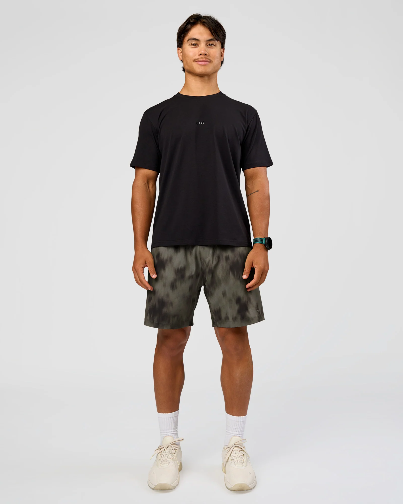 Rep 7" Performance Short - Camo Washed Walnut Grey - Image 3