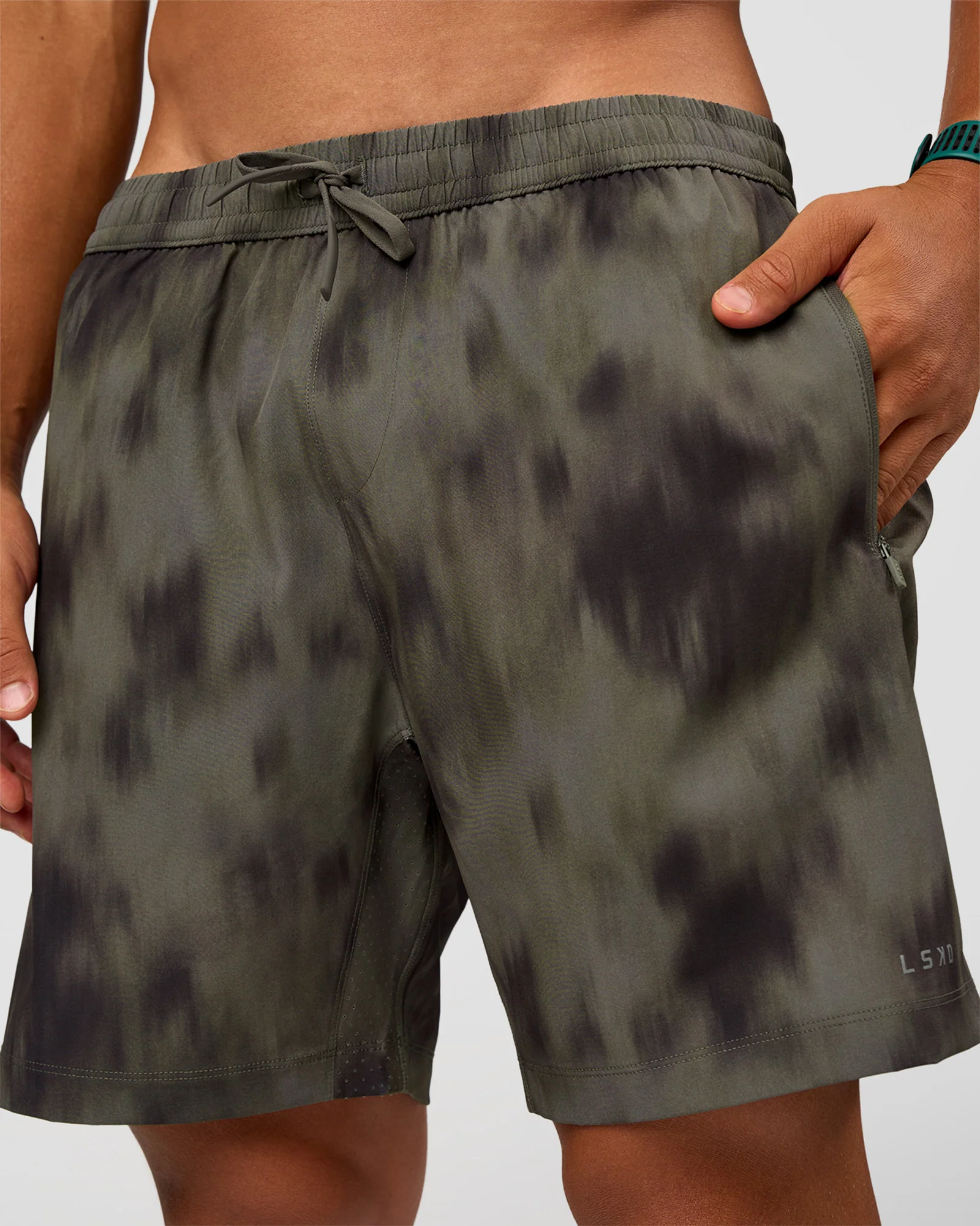 Rep 7" Performance Short - Camo Washed Walnut Grey - Image 5