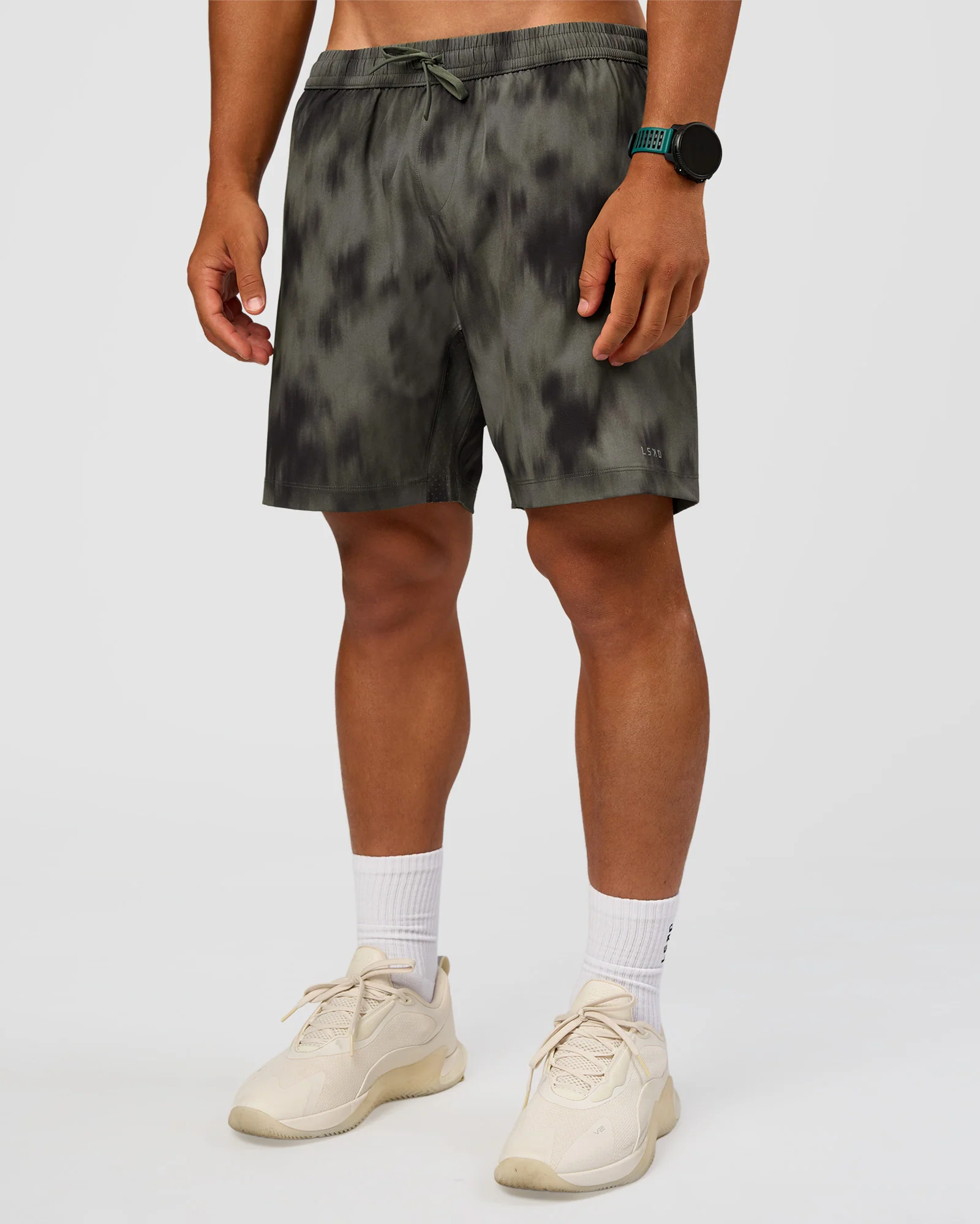 Rep 7" Performance Short - Camo Washed Walnut Grey - Image 7