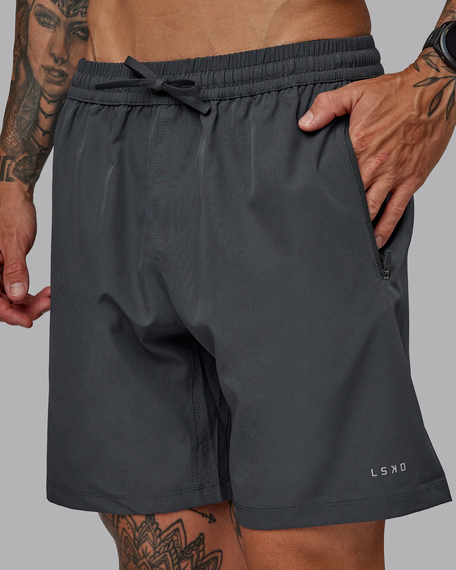Rep 7'' Performance Short - Dark Storm - Image 6
