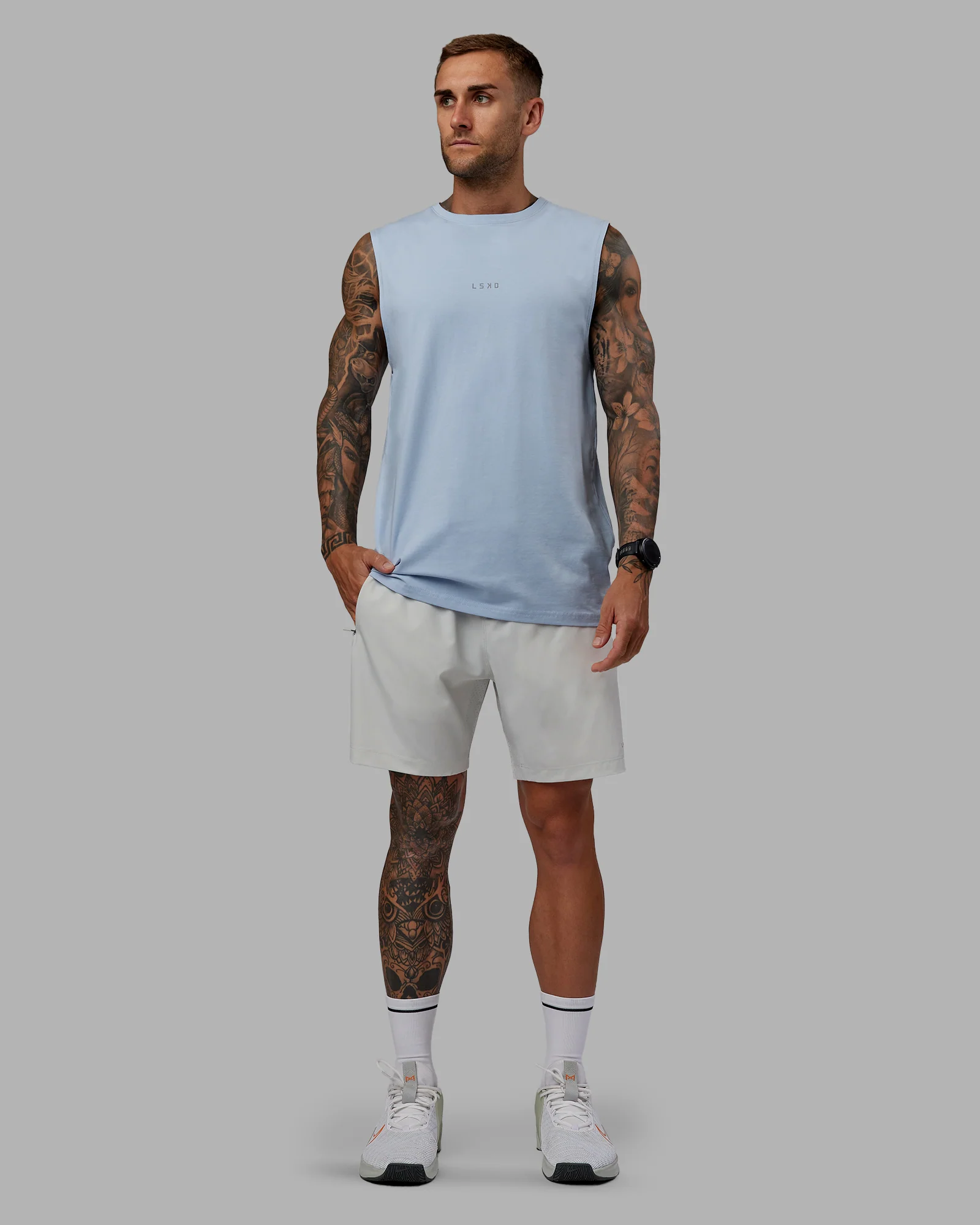 Rep 7'' Performance Short - Digital Mist - Image 3