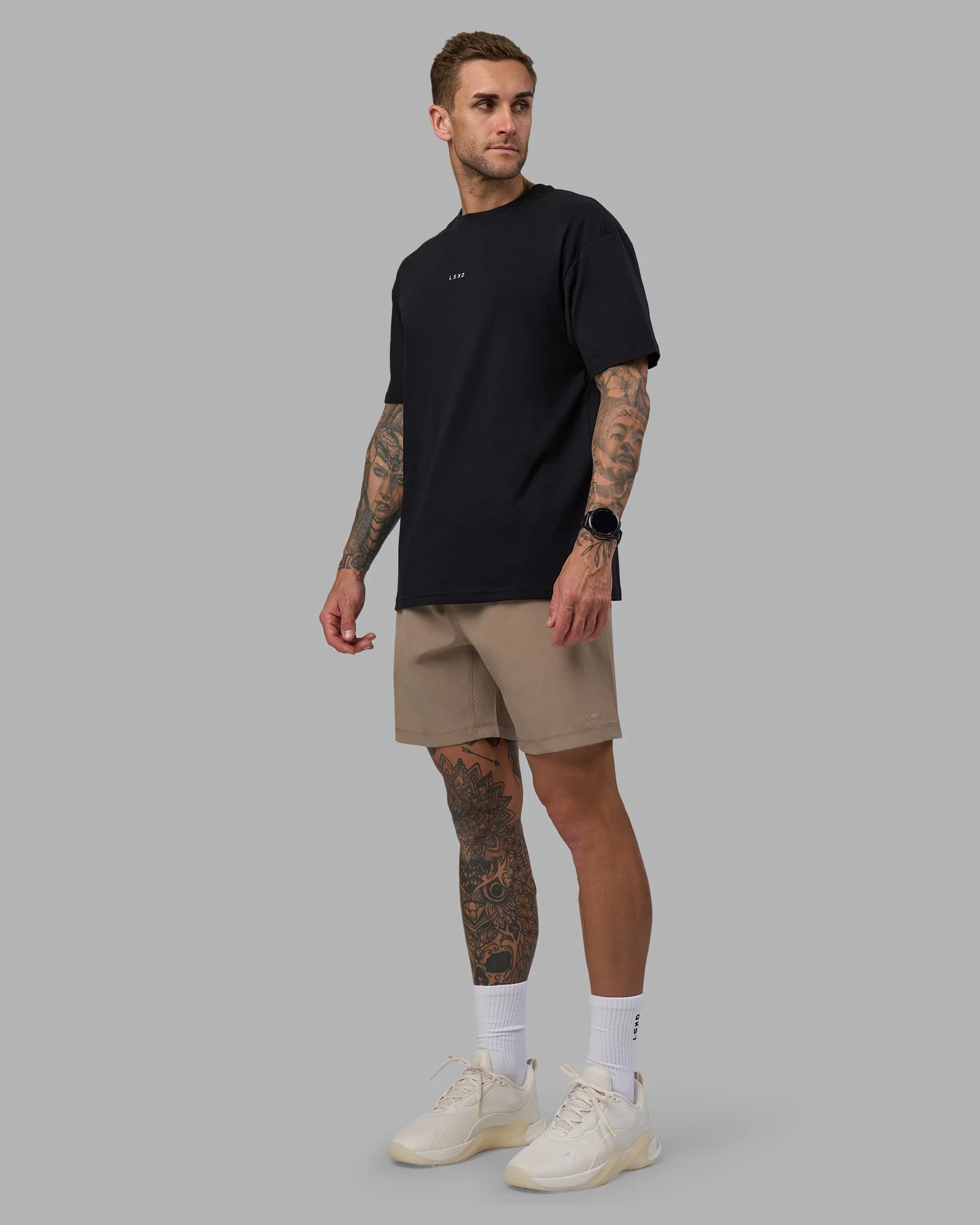 Rep 7'' Performance Short - Greige - Image 3