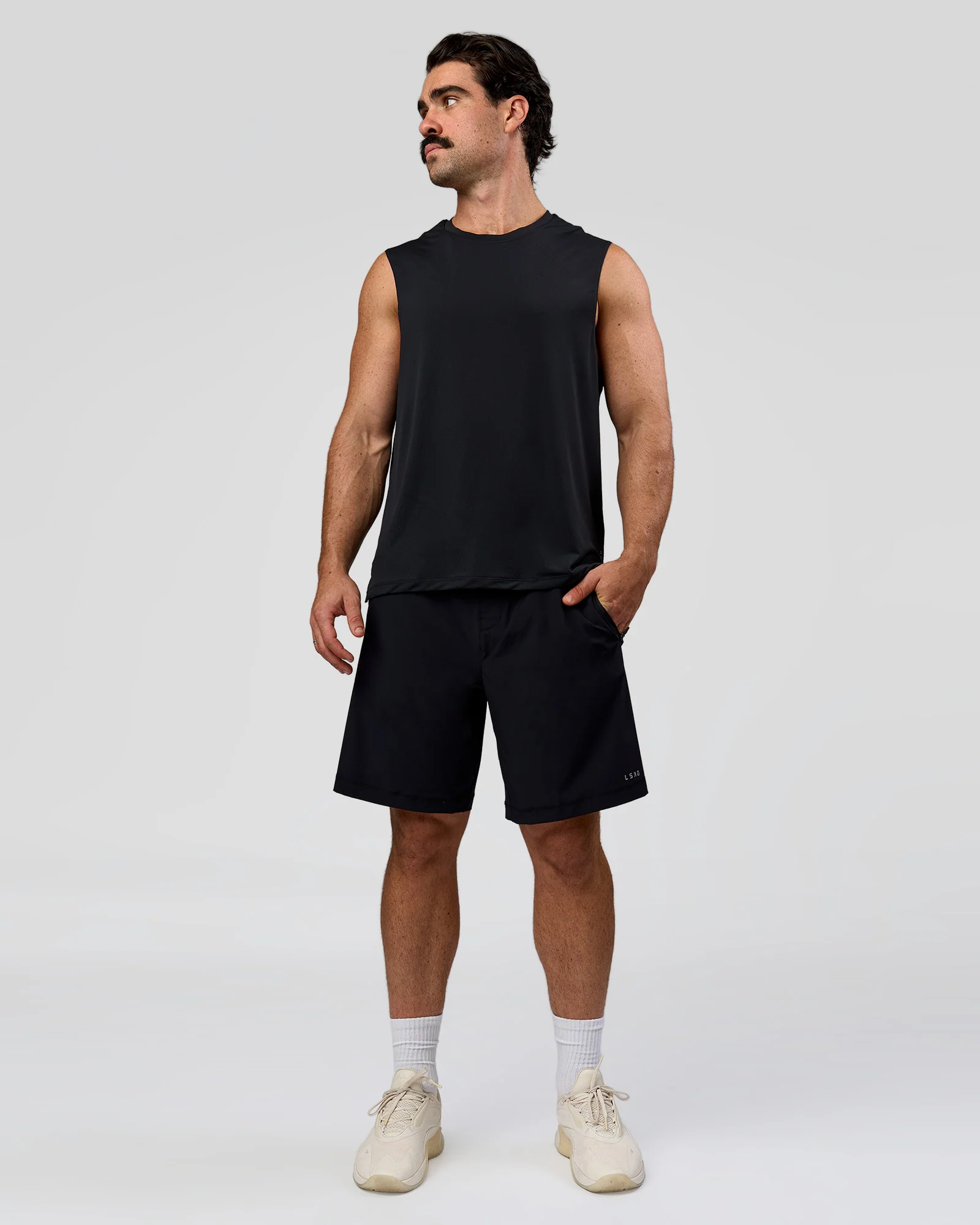 Rep Muscle Training Tank - Black - Image 3