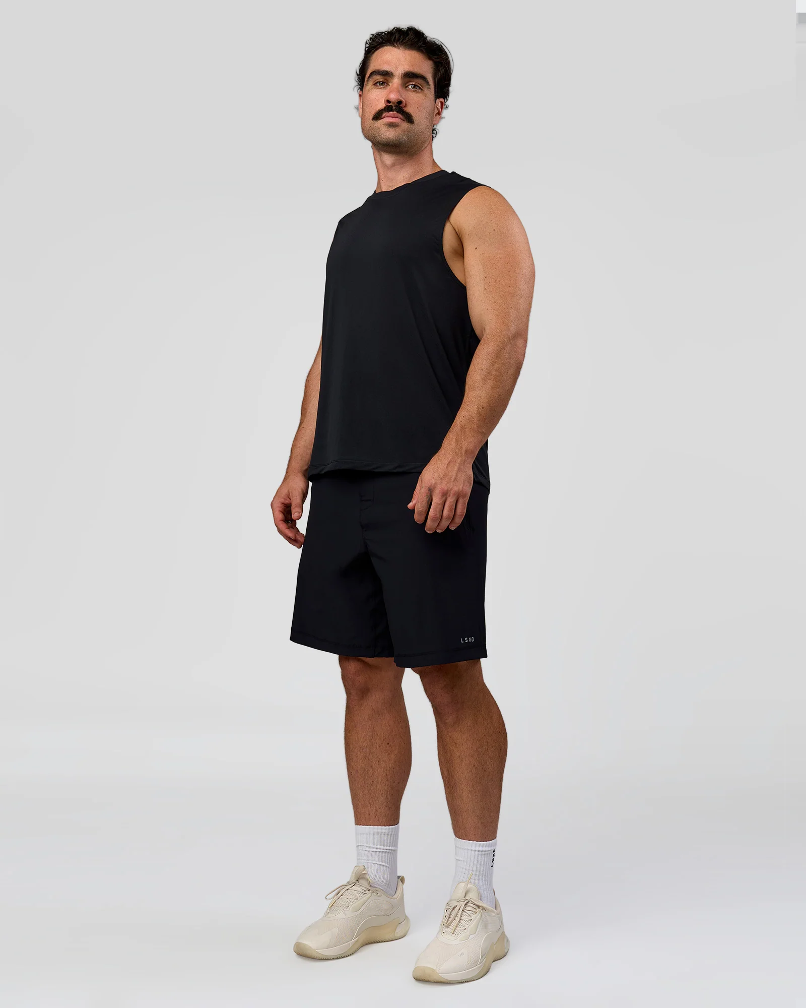Rep Muscle Training Tank - Black - Image 6