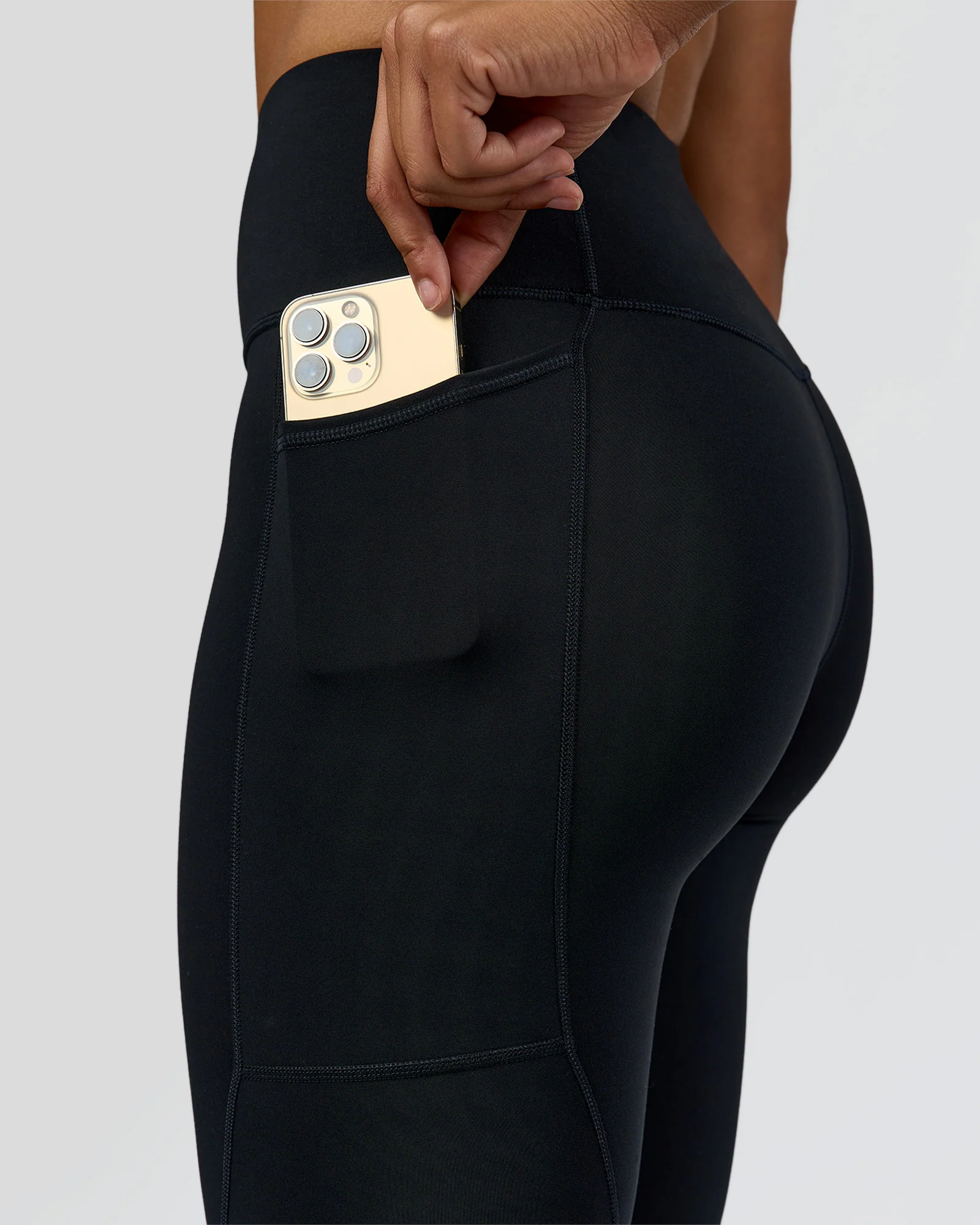 Rep Street Script Ultra High-Rise 7/8 Legging Pockets - Black-White - Image 3