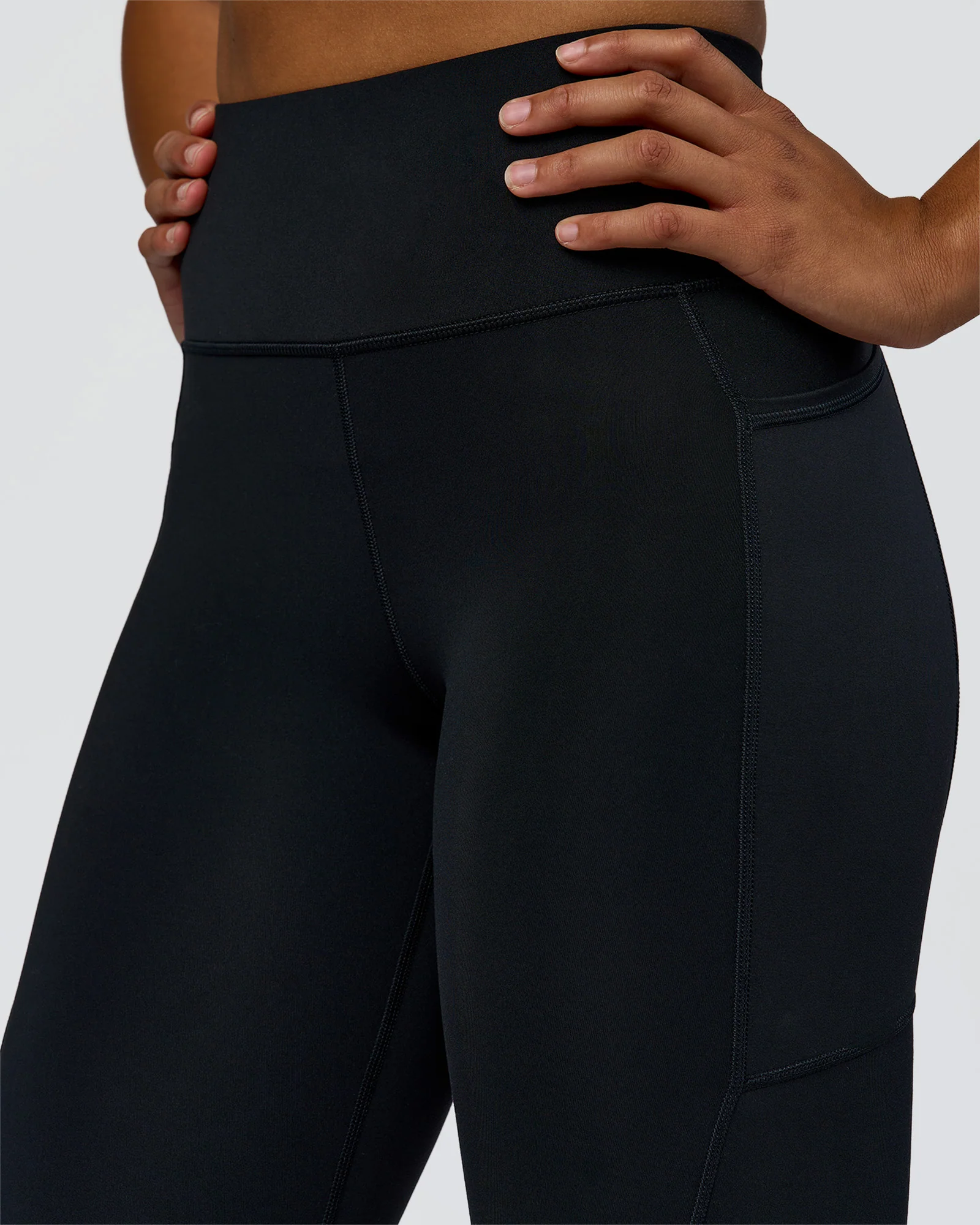 Rep Street Script Ultra High-Rise 7/8 Legging Pockets - Black-White - Image 6