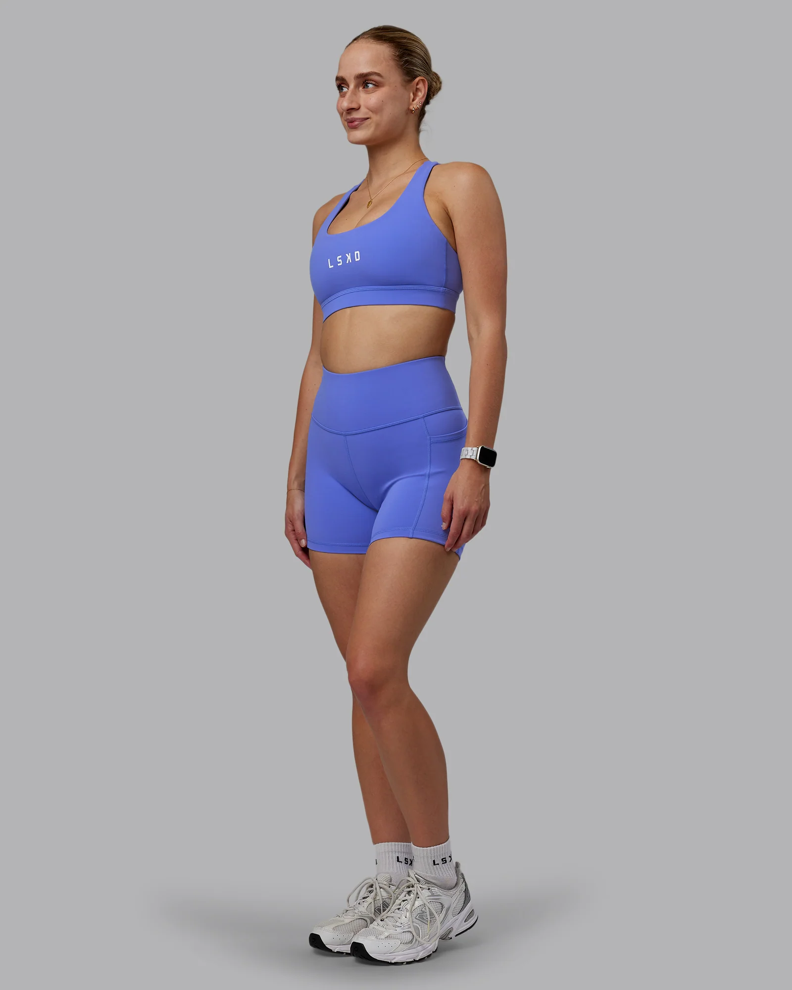 Rep Ultra High-Rise 4" Short Pockets - Baja Blue-White - Image 5