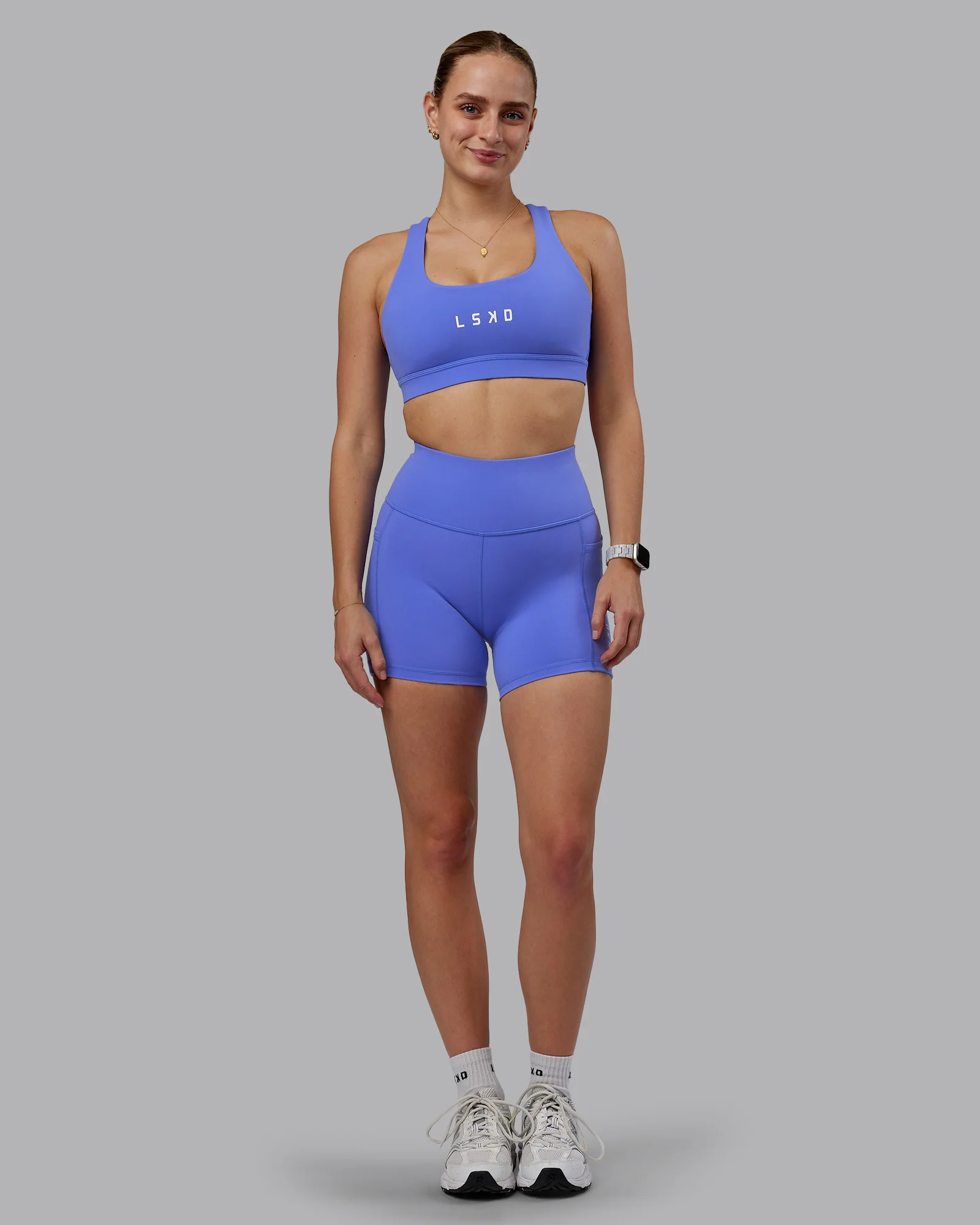 Rep Ultra High-Rise 4" Short Pockets - Baja Blue-White - Image 6