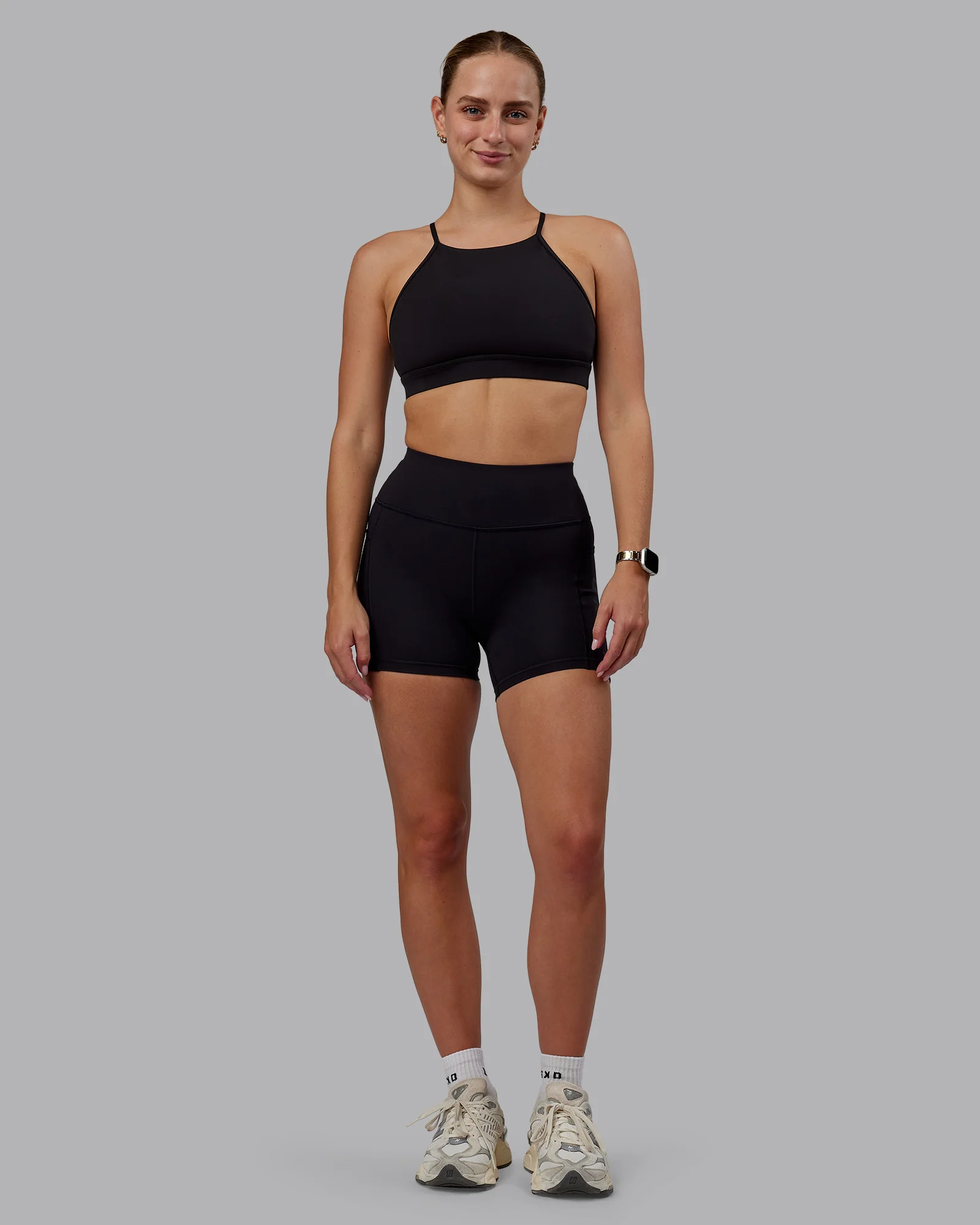Rep Ultra High-Rise 4" Short Pockets - Black-Black - Image 2