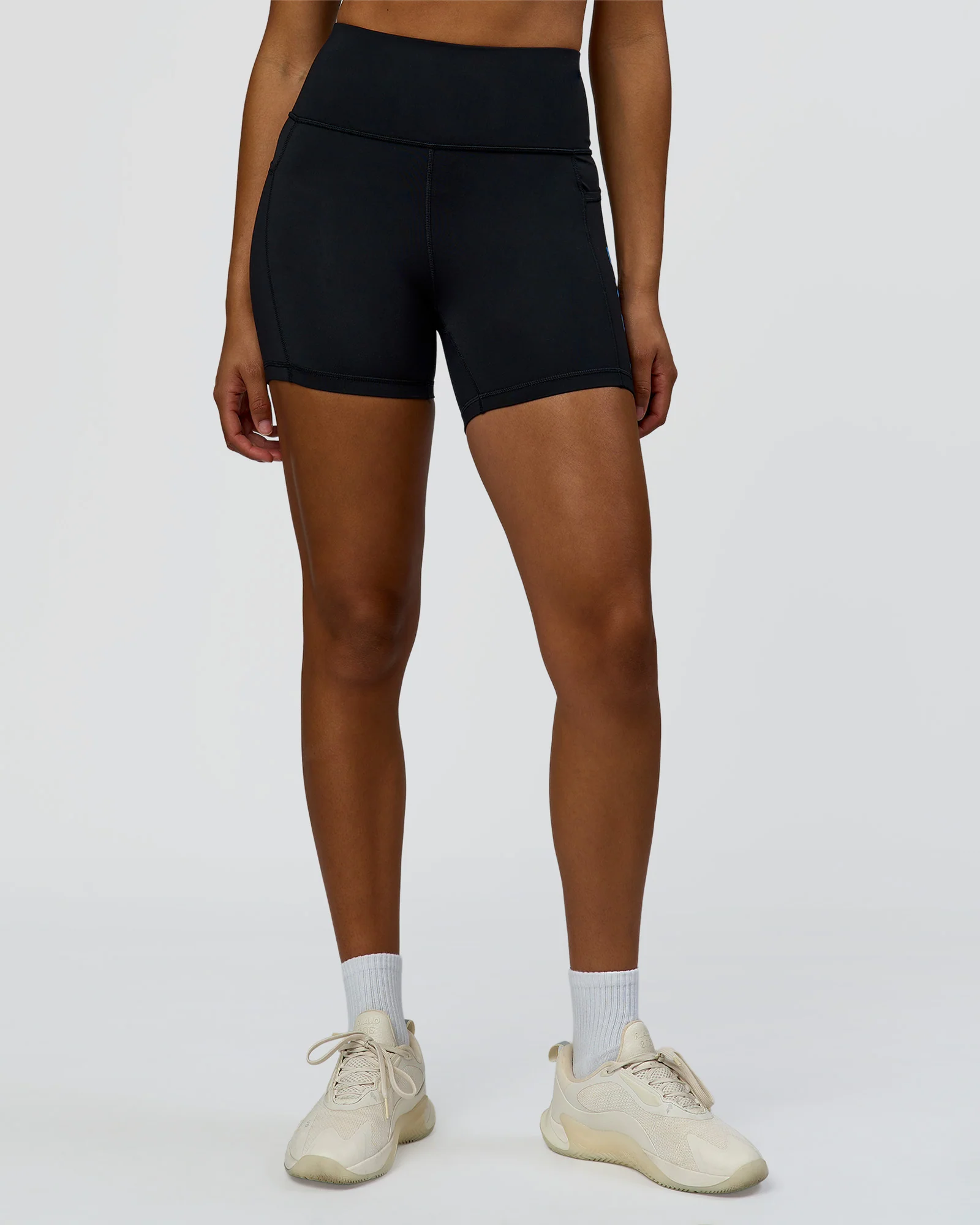 Rep Ultra High-Rise 4" Short Pockets - Black-Palace Blue - Image 9